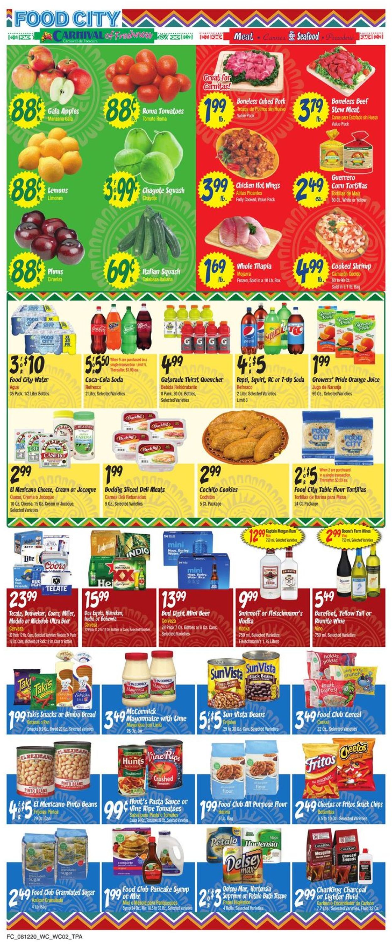 Catalogue Food City from 08/12/2020
