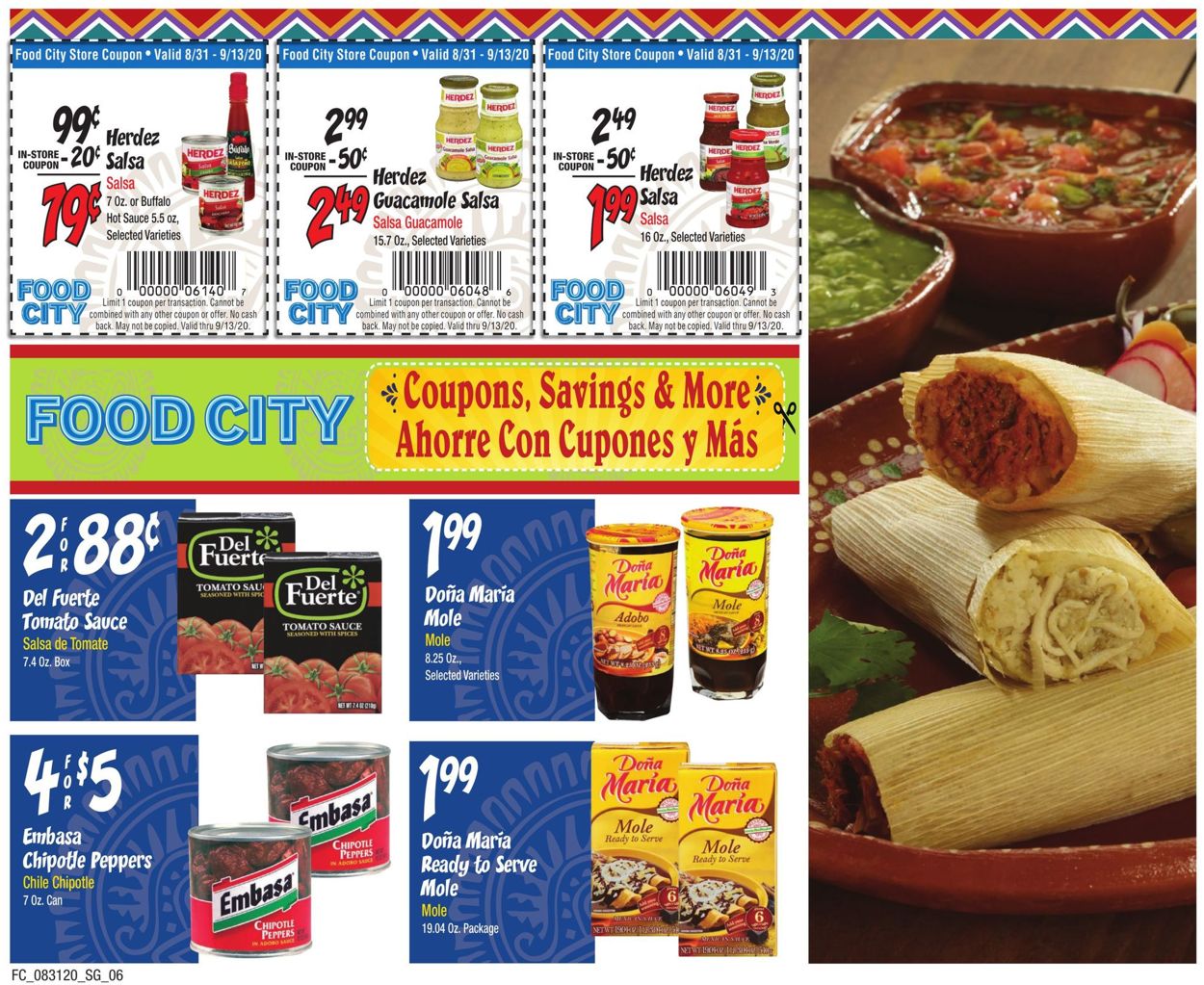 Catalogue Food City from 08/31/2020