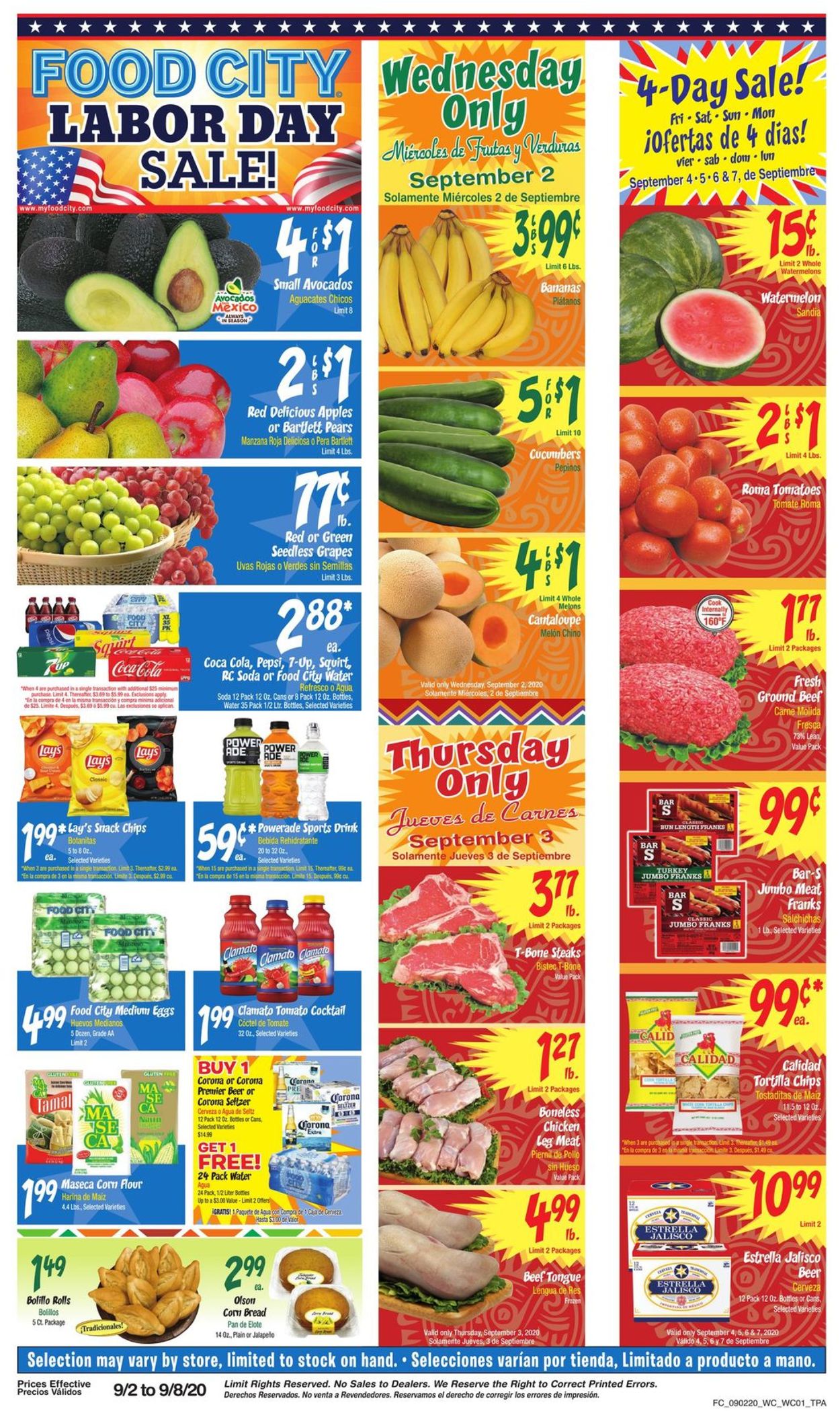 Catalogue Food City from 09/02/2020