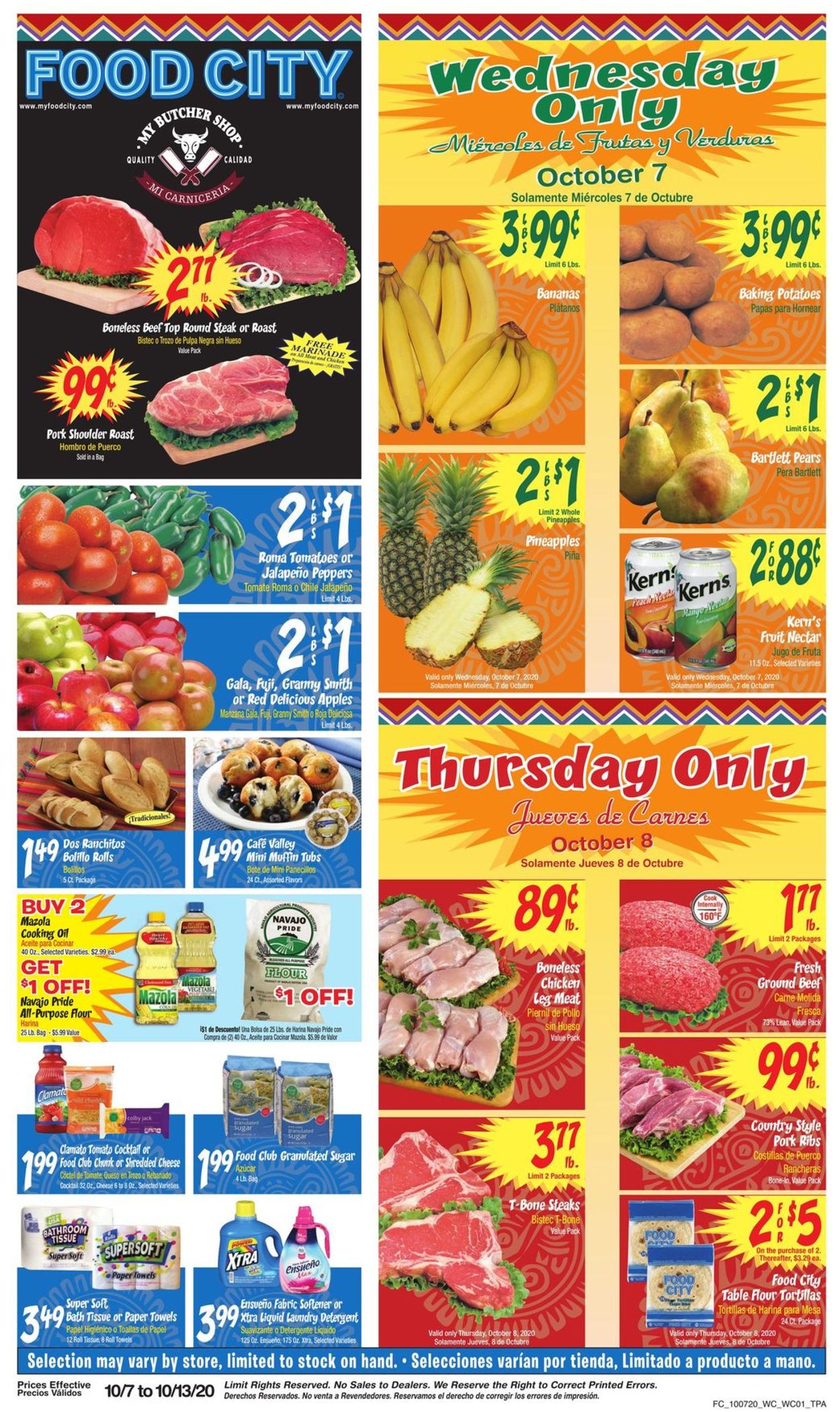 Catalogue Food City from 10/07/2020
