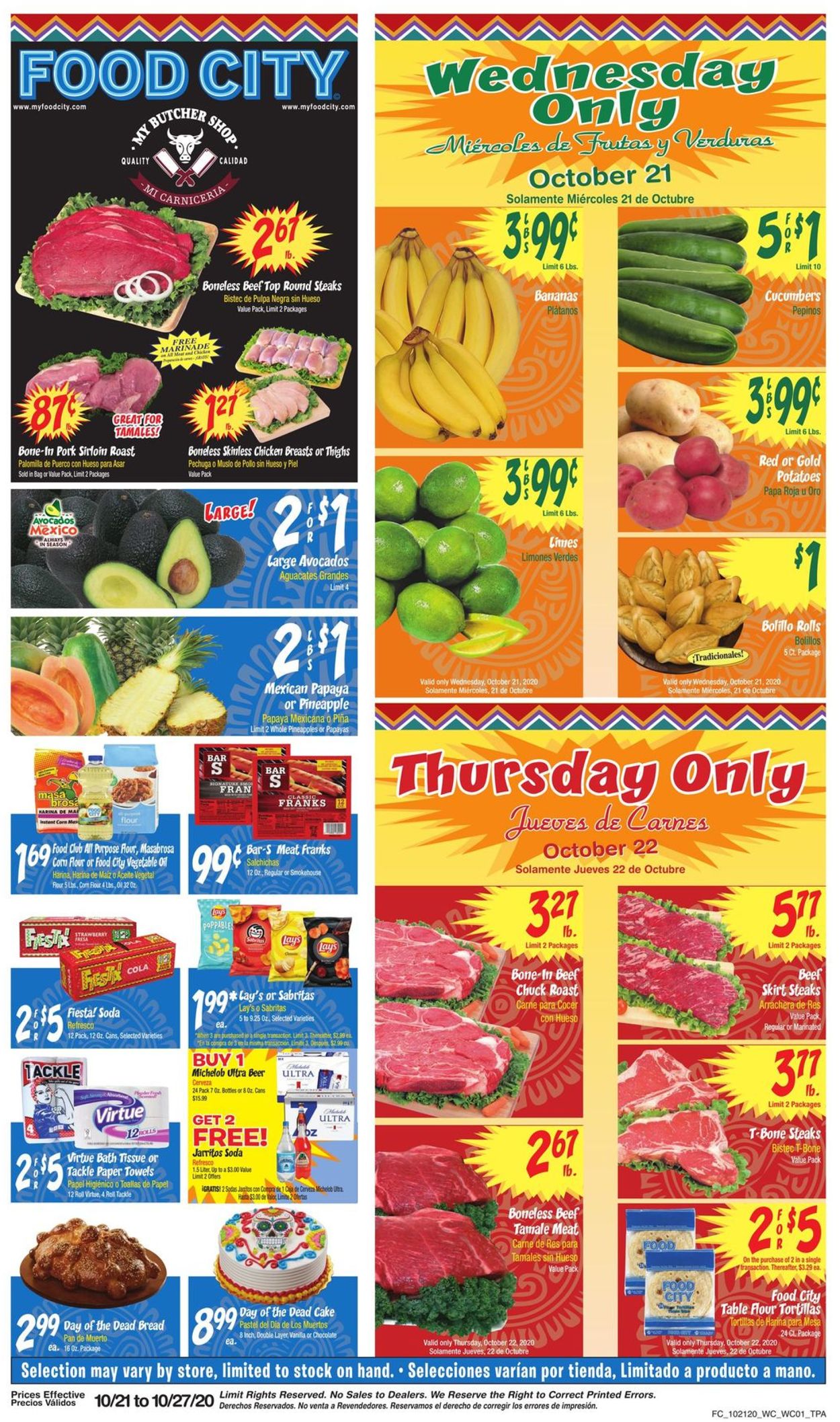 Catalogue Food City from 10/21/2020