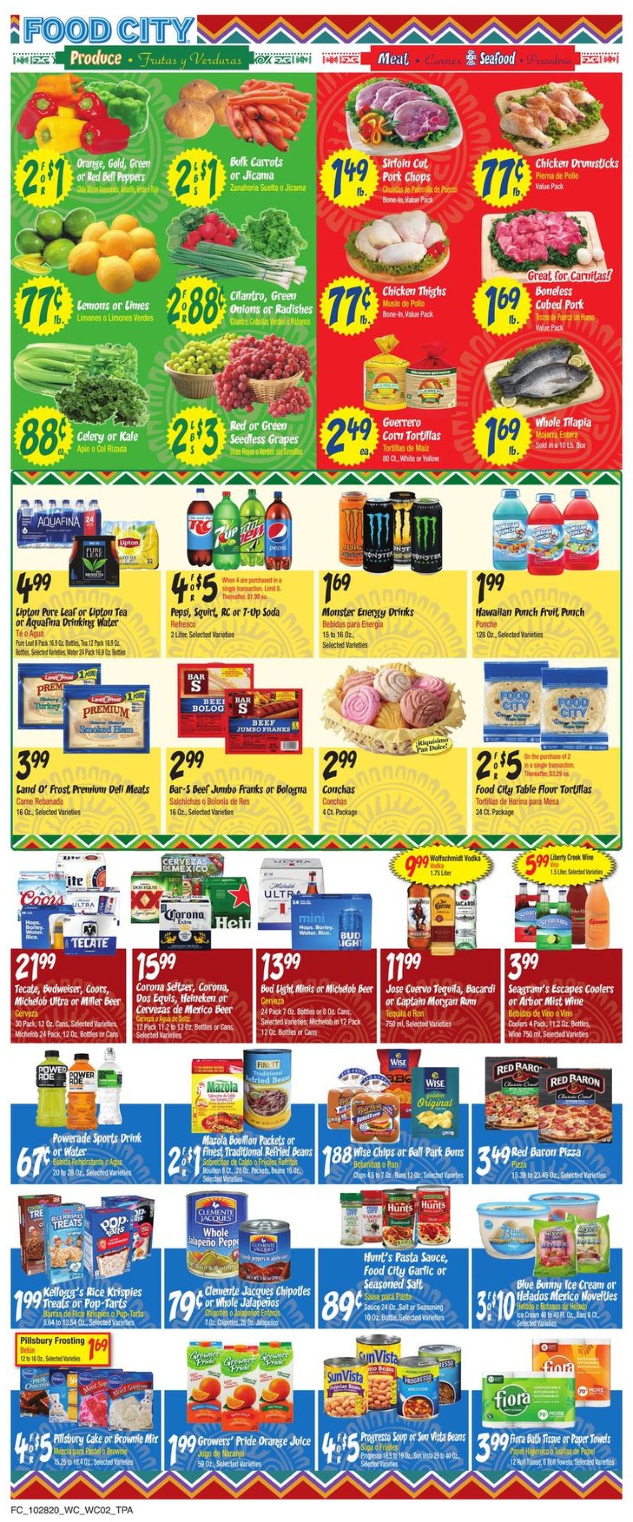 Catalogue Food City from 10/28/2020
