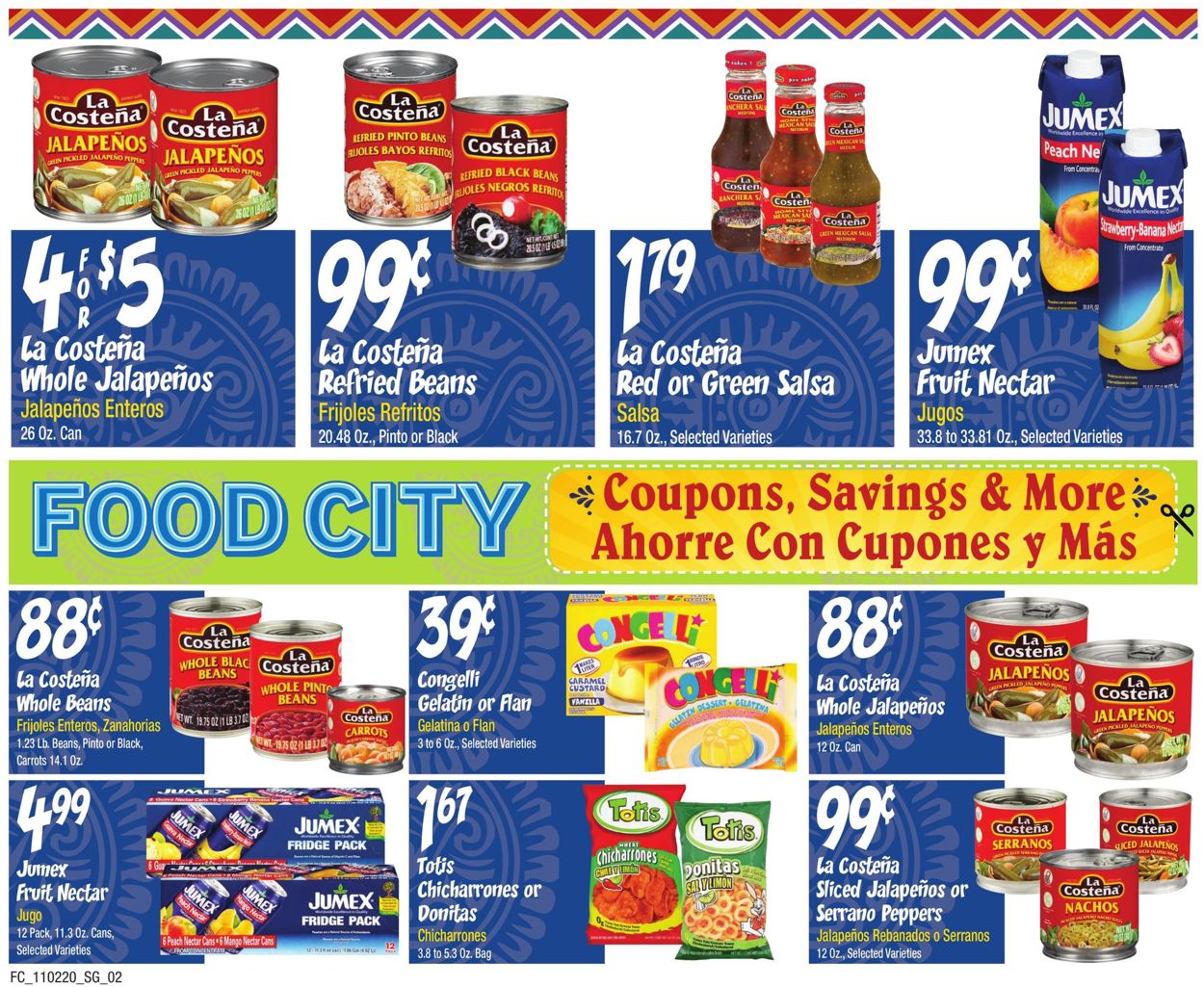 Catalogue Food City from 11/02/2020