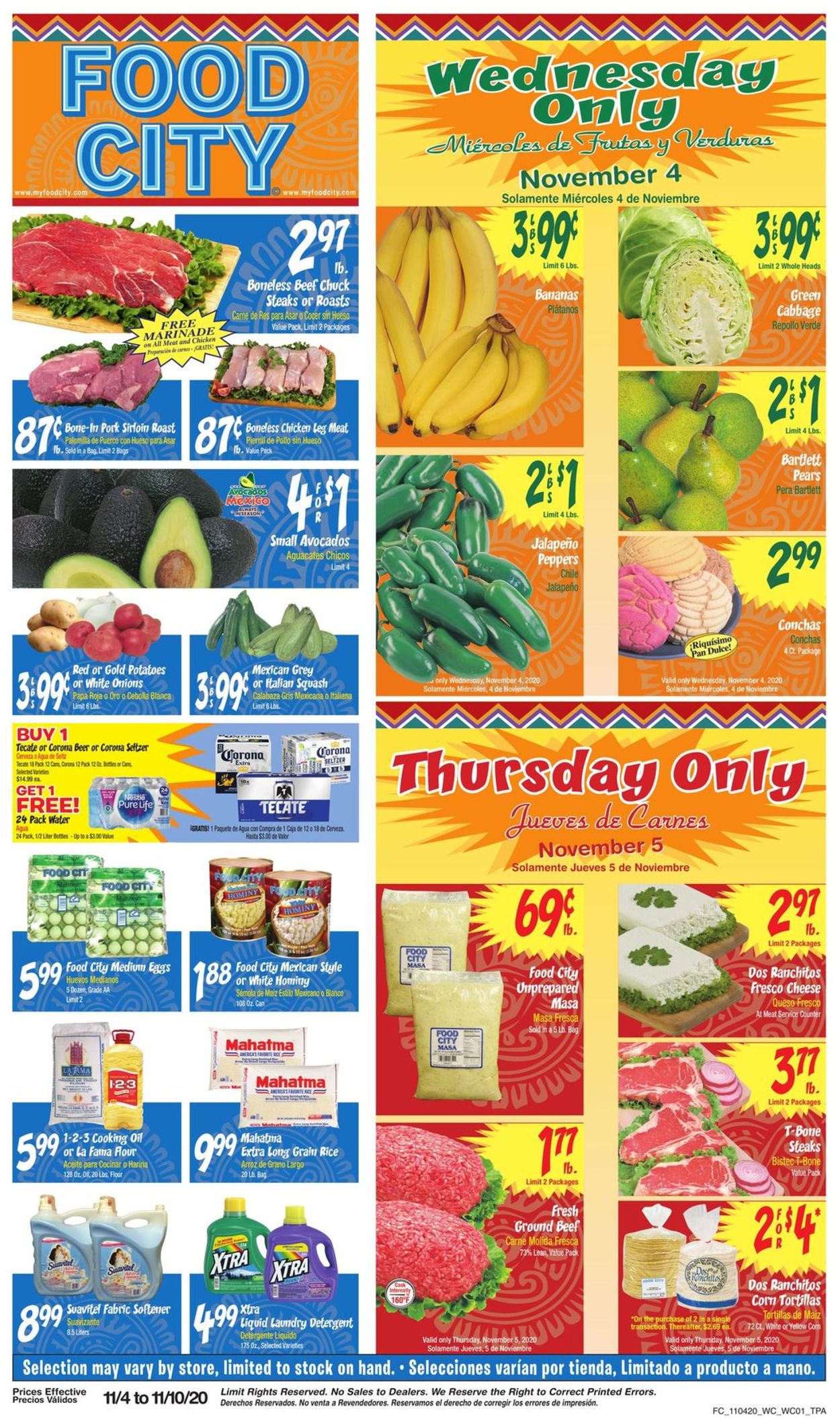 Catalogue Food City from 11/04/2020