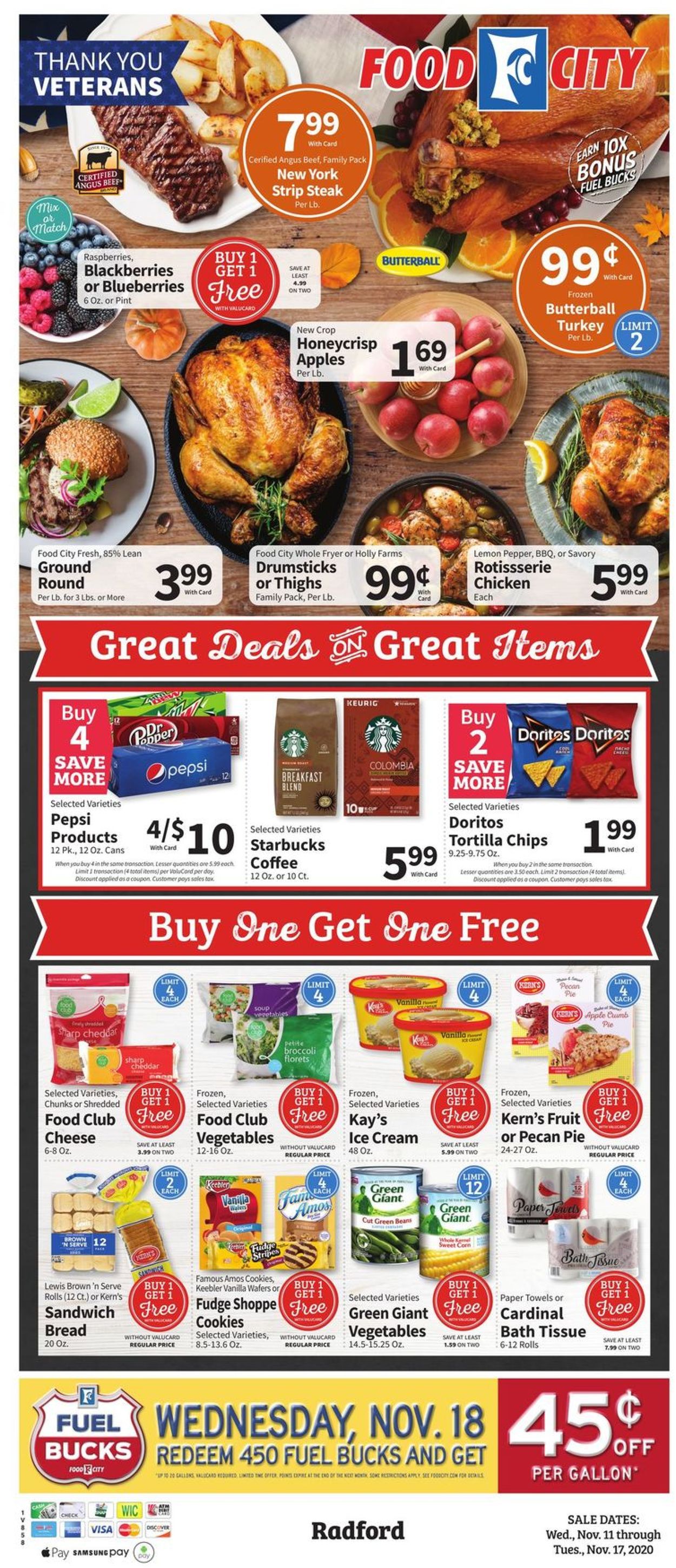 Catalogue Food City from 11/11/2020