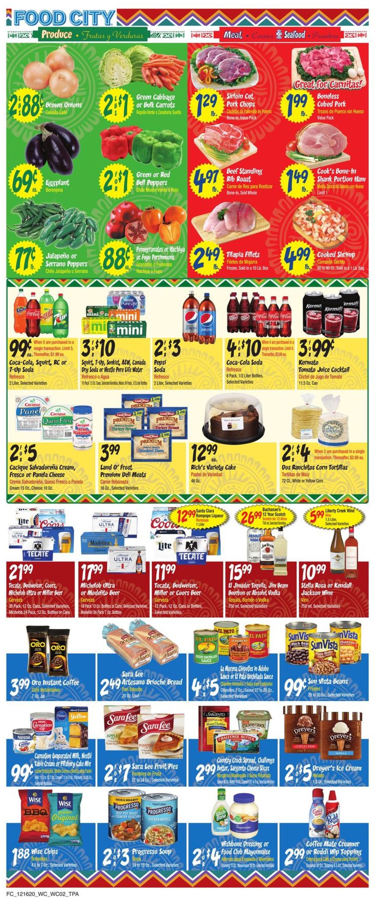 Catalogue Food City from 12/16/2020
