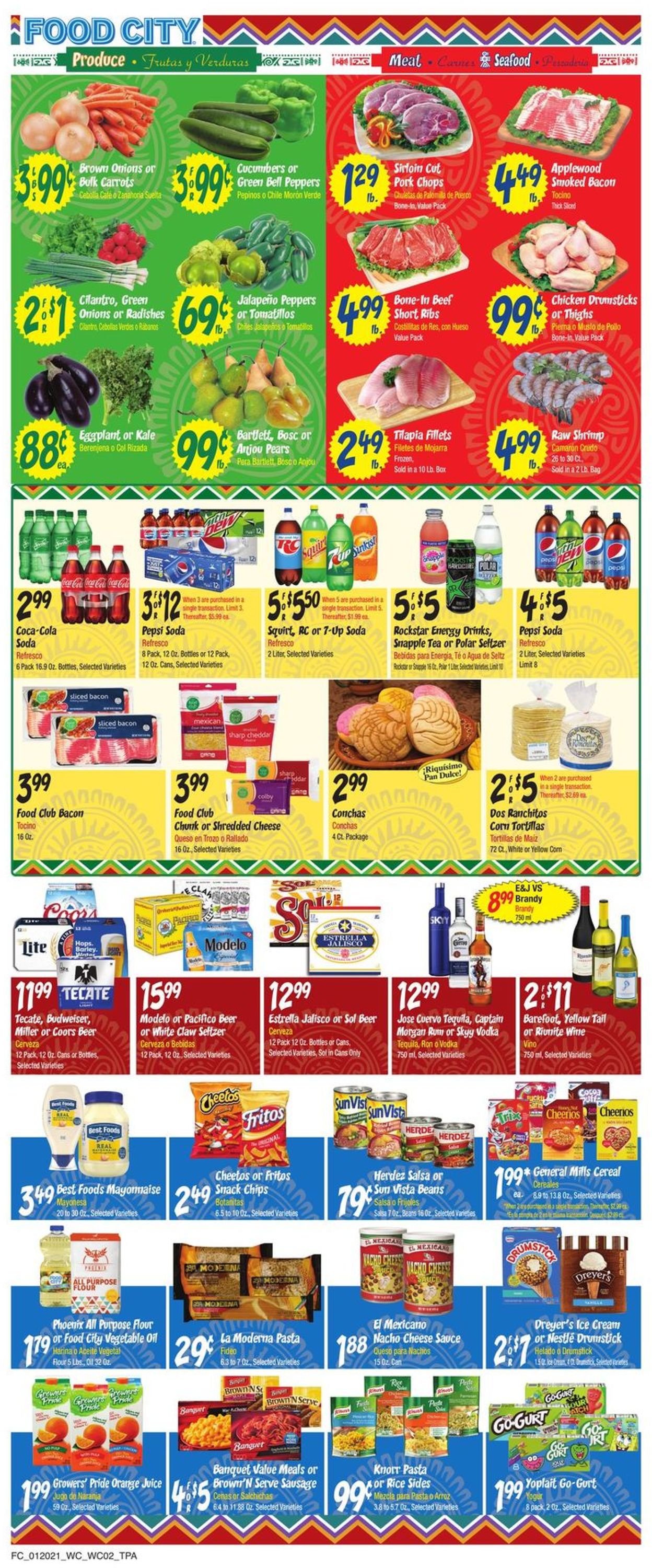 Catalogue Food City from 01/20/2021