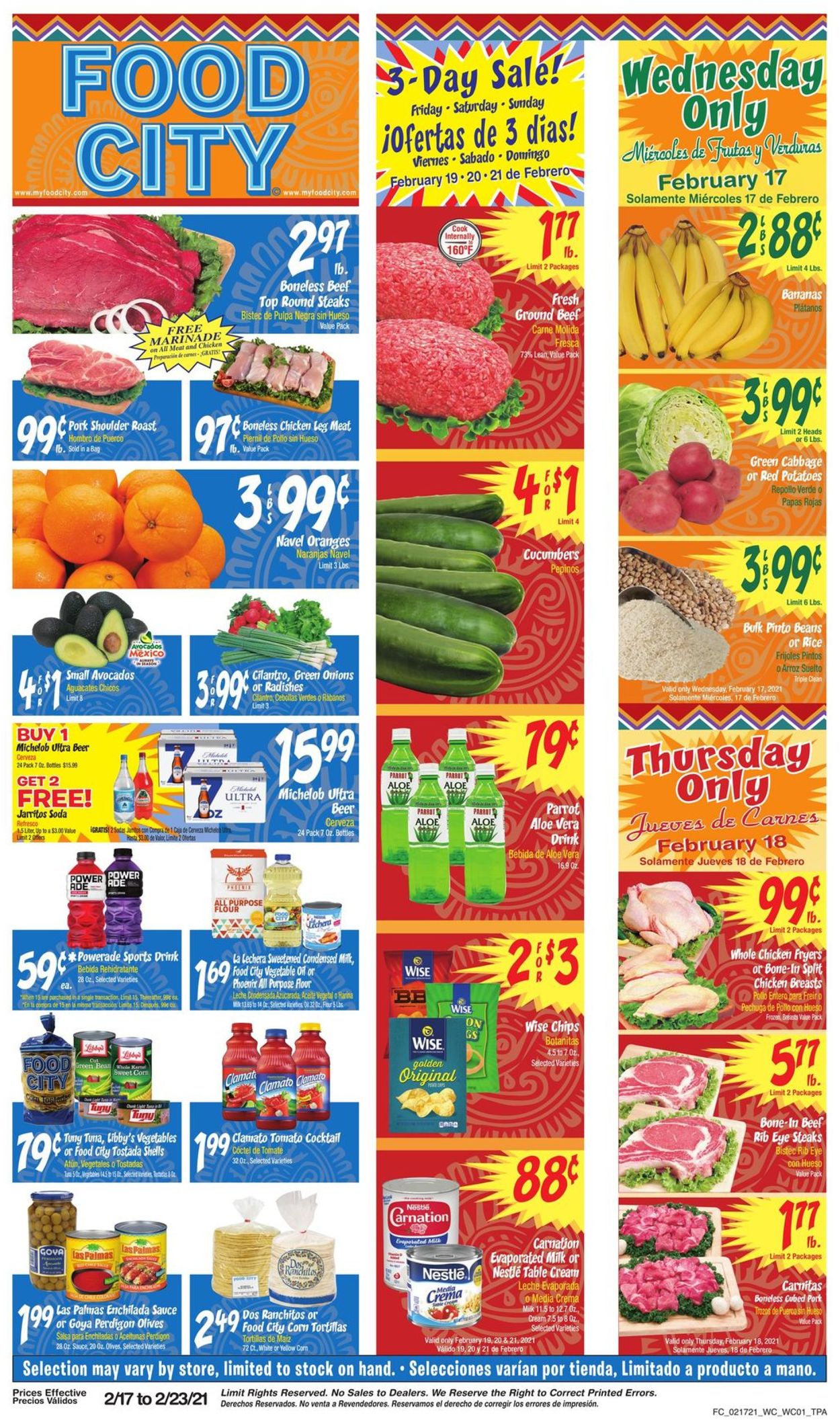 Catalogue Food City from 02/17/2021
