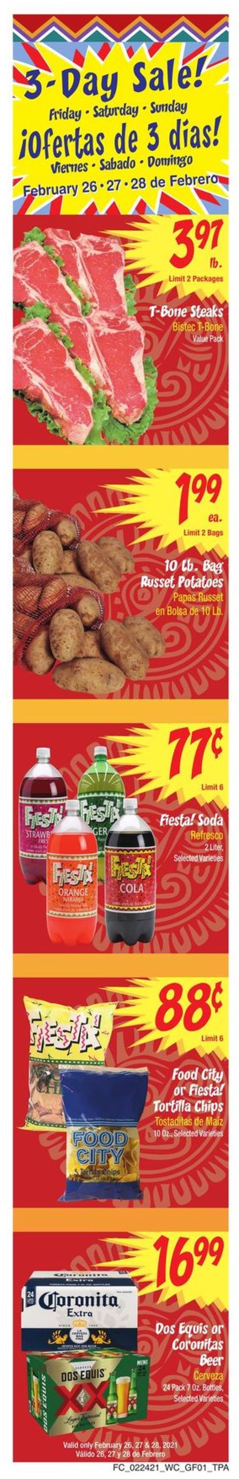 Catalogue Food City from 02/24/2021