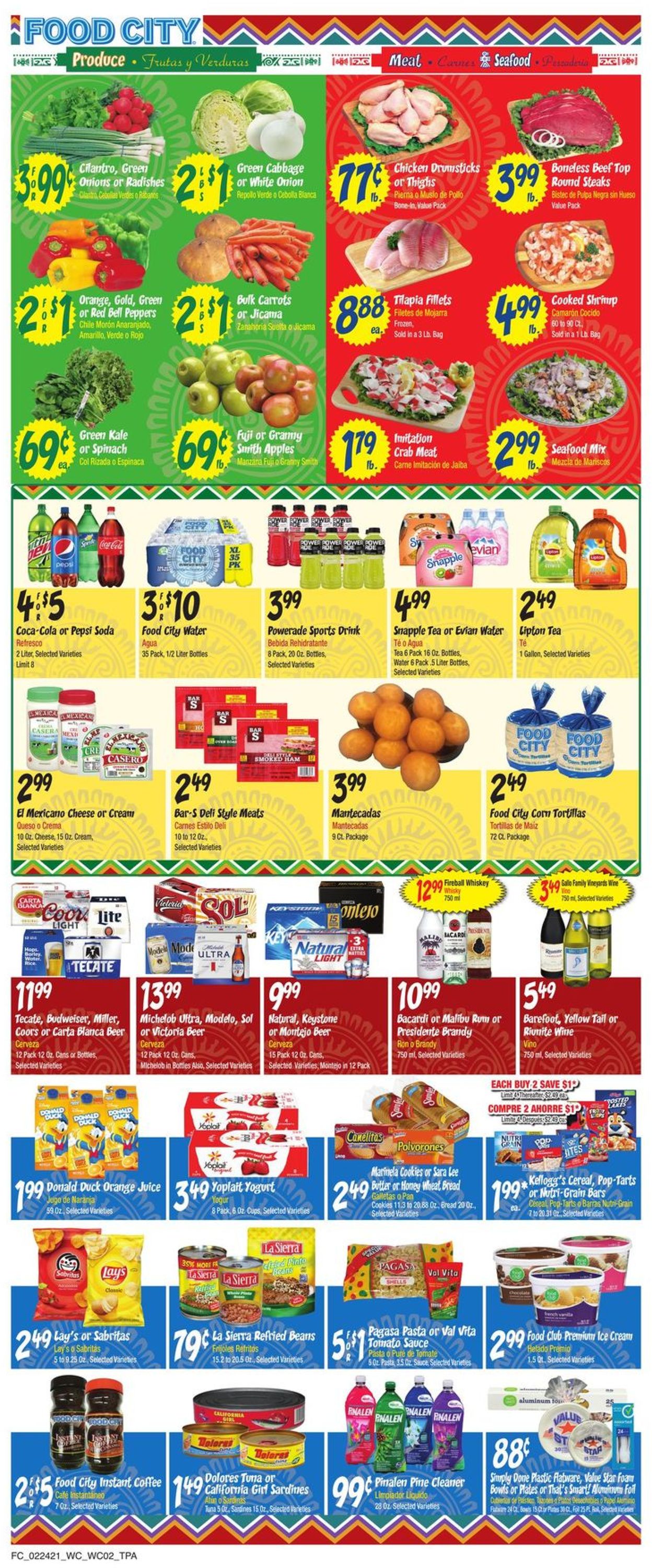 Catalogue Food City from 02/24/2021