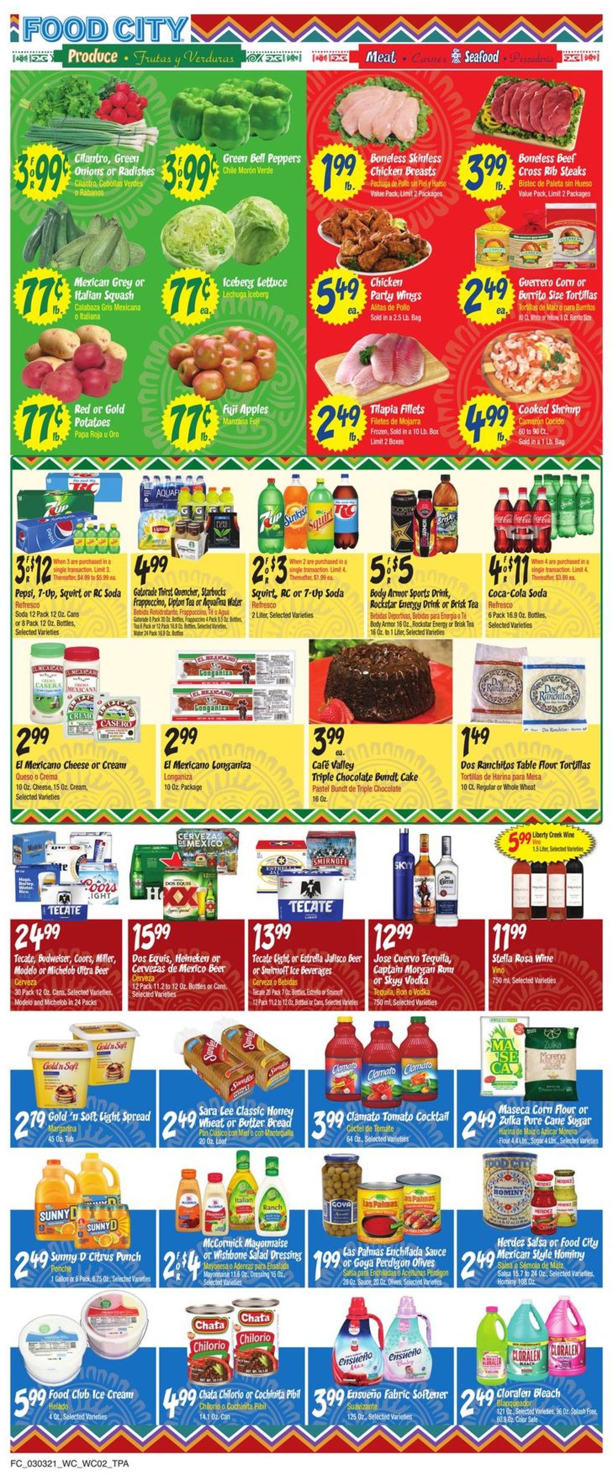 Catalogue Food City from 03/03/2021
