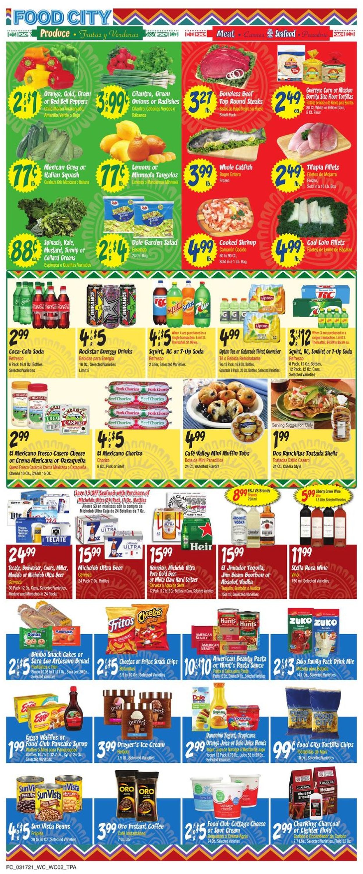 Catalogue Food City from 03/17/2021