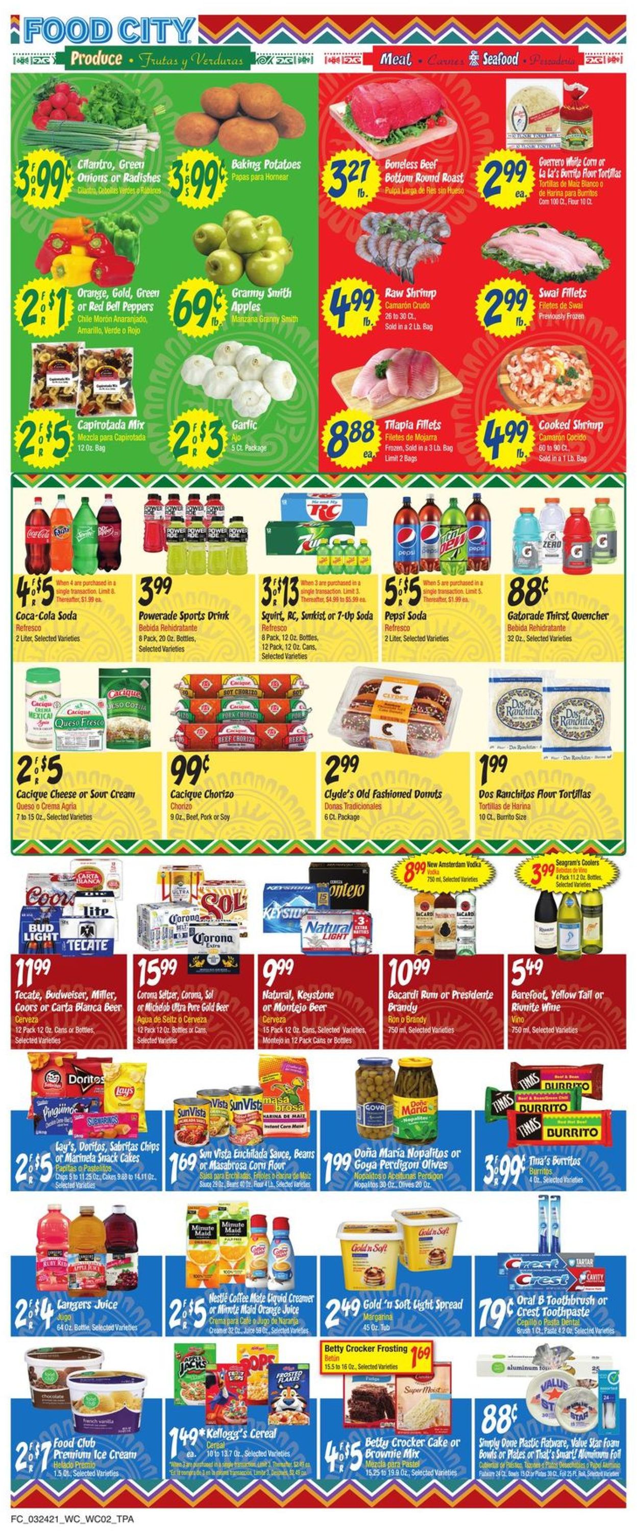 Catalogue Food City from 03/24/2021