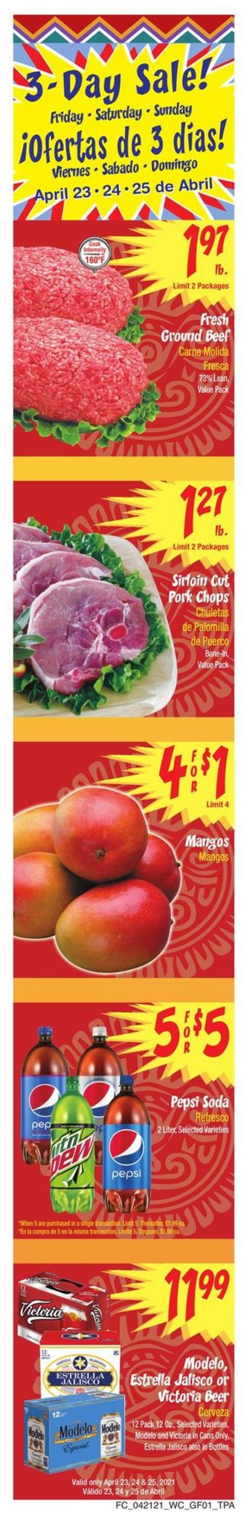 Catalogue Food City from 04/21/2021