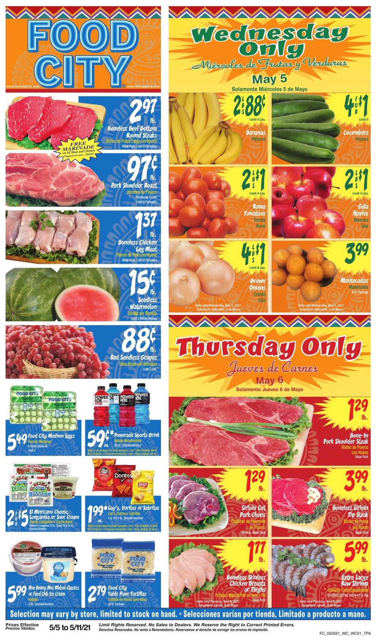 Catalogue Food City from 05/05/2021