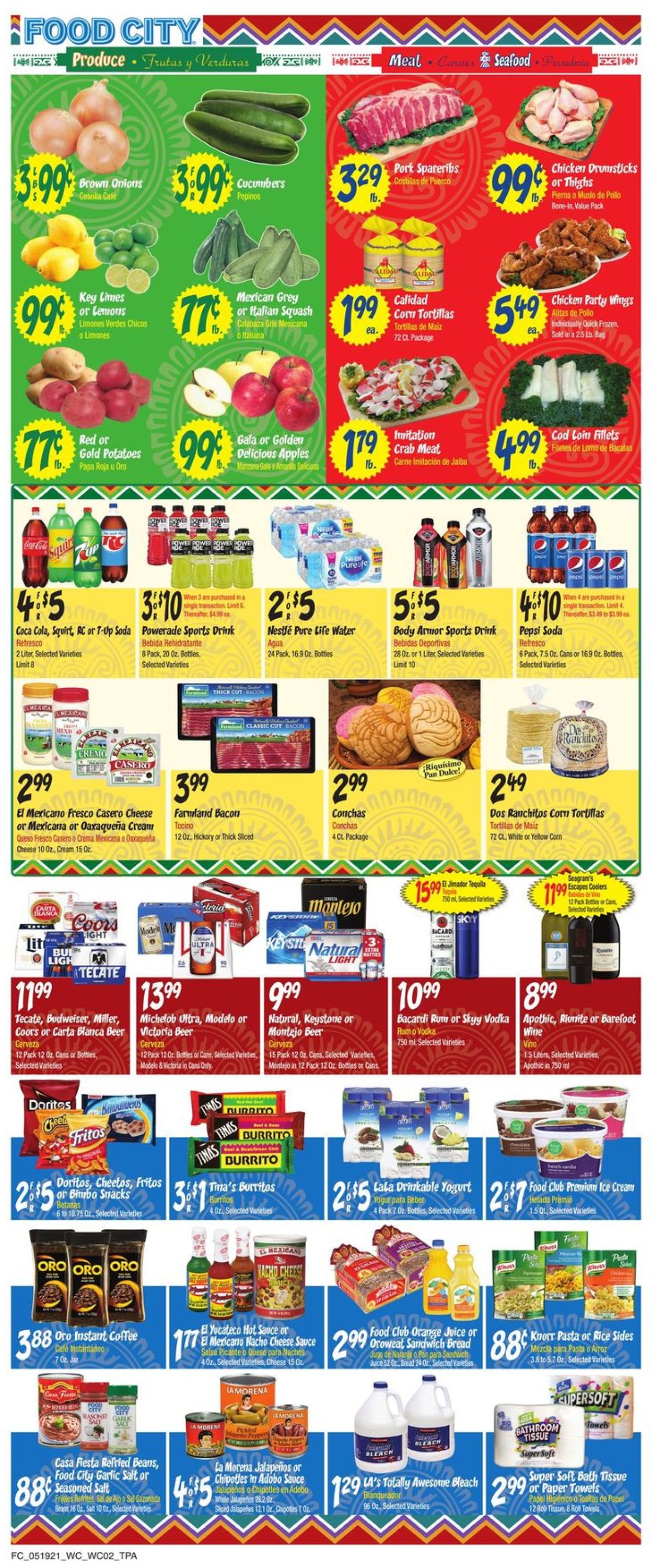 Catalogue Food City from 05/19/2021