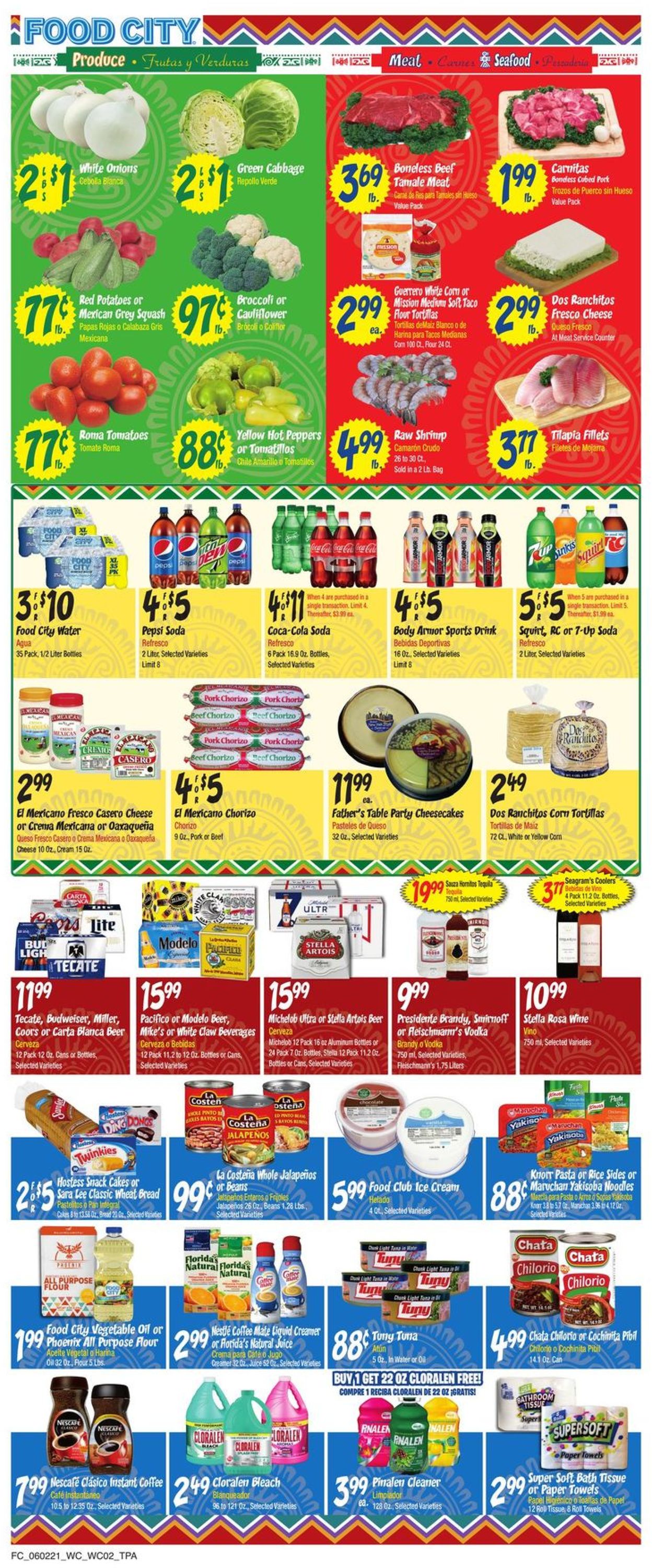 Catalogue Food City from 06/02/2021