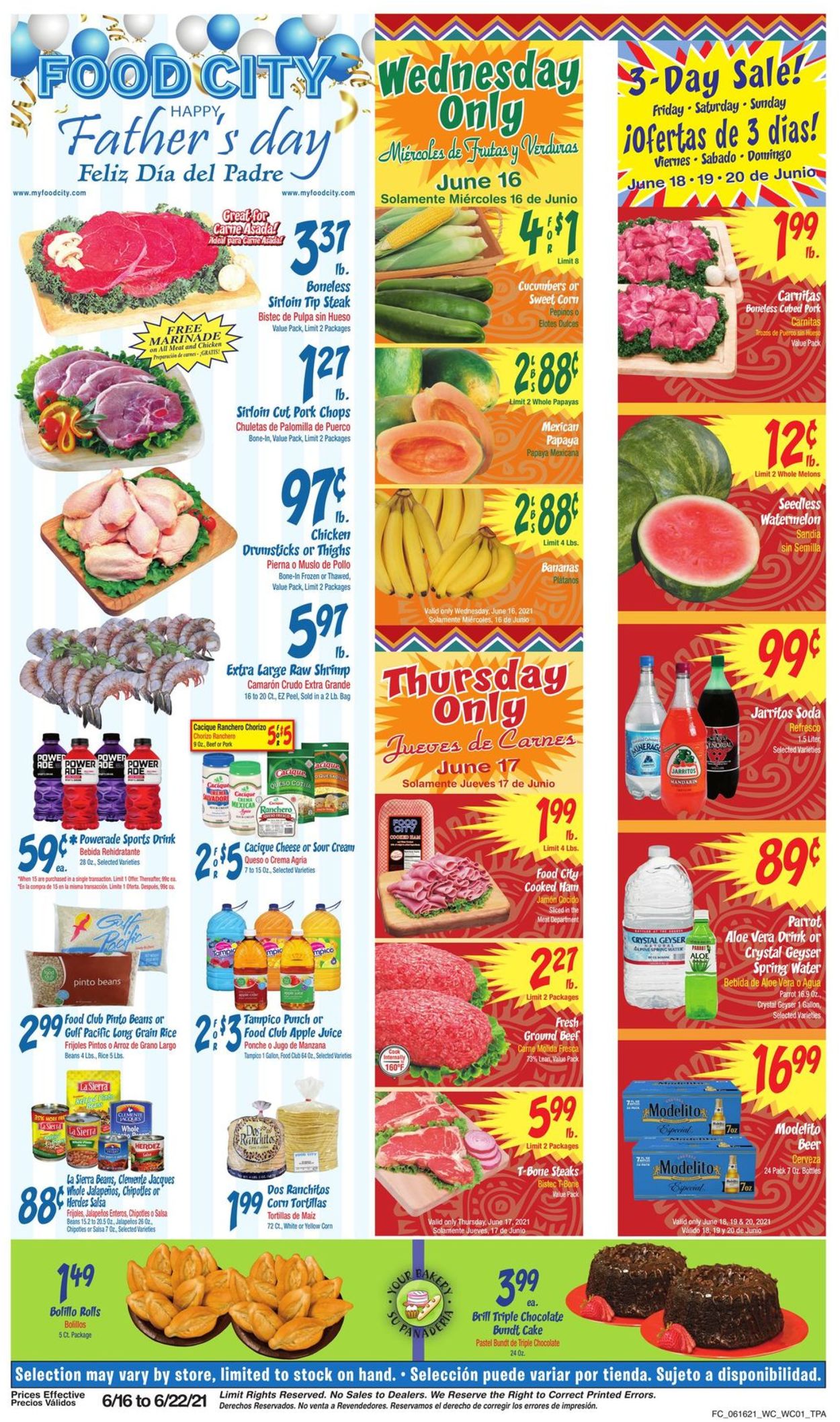 Catalogue Food City from 06/16/2021