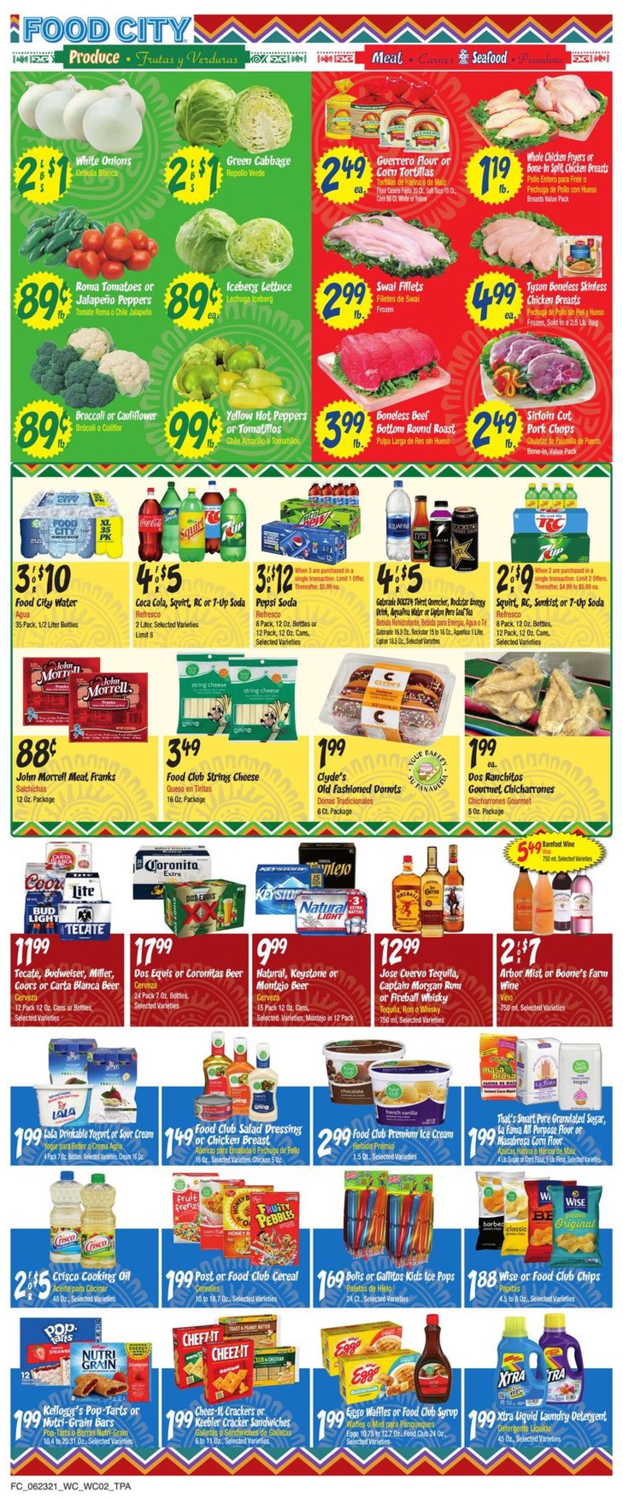 Catalogue Food City from 06/23/2021