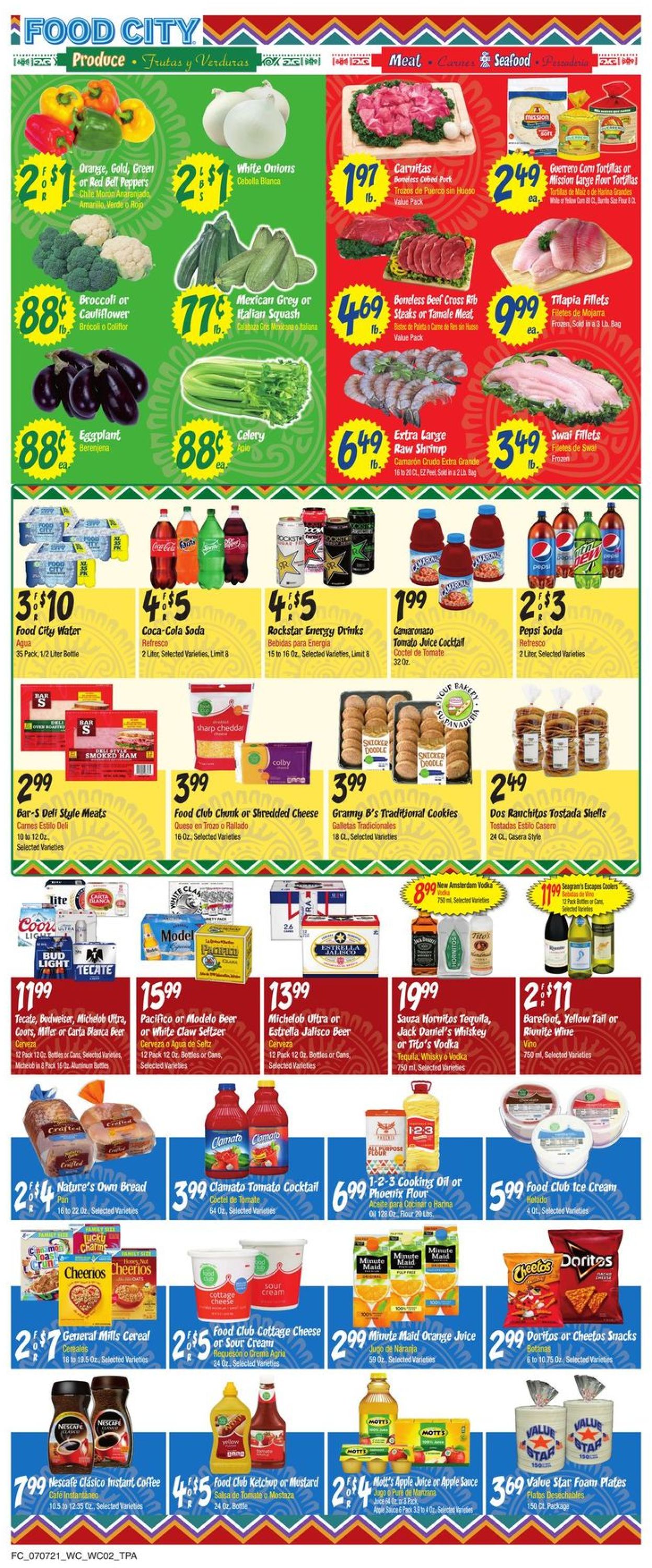 Catalogue Food City from 07/07/2021