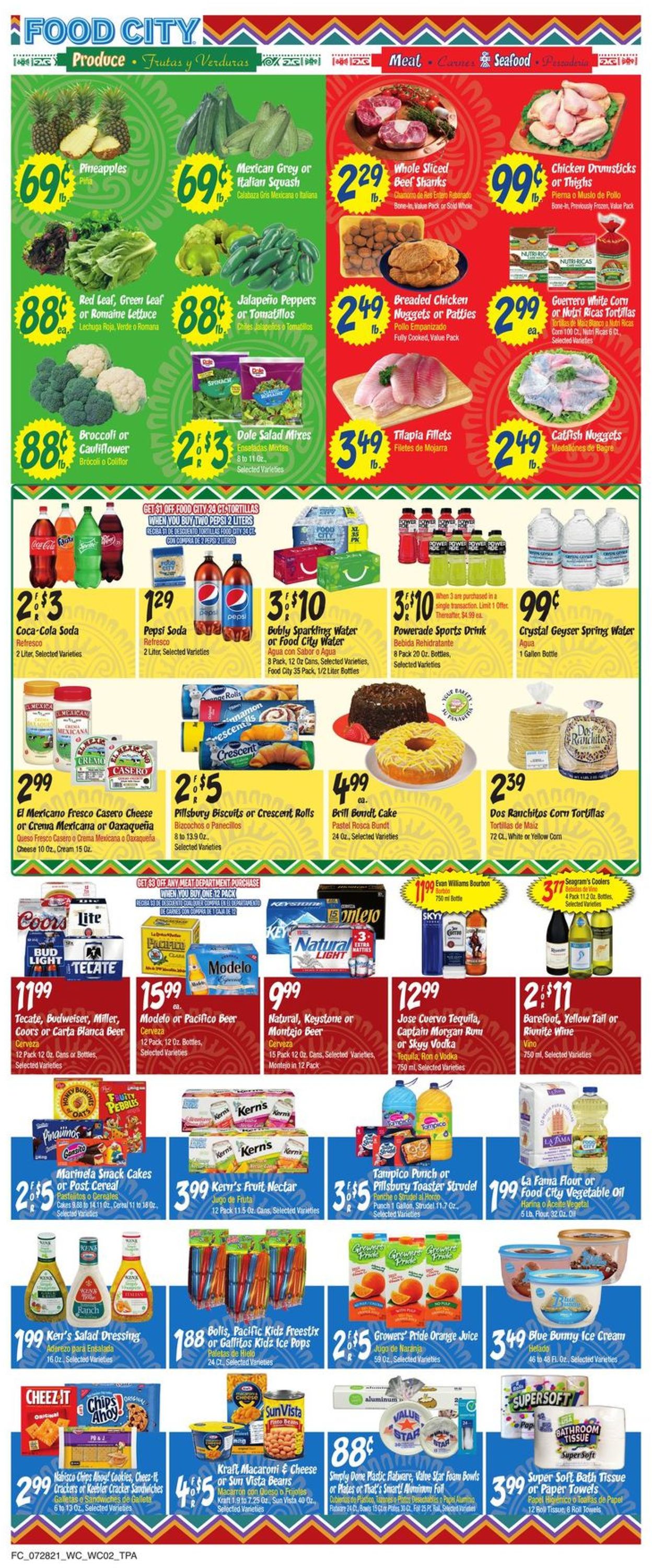 Catalogue Food City from 07/28/2021