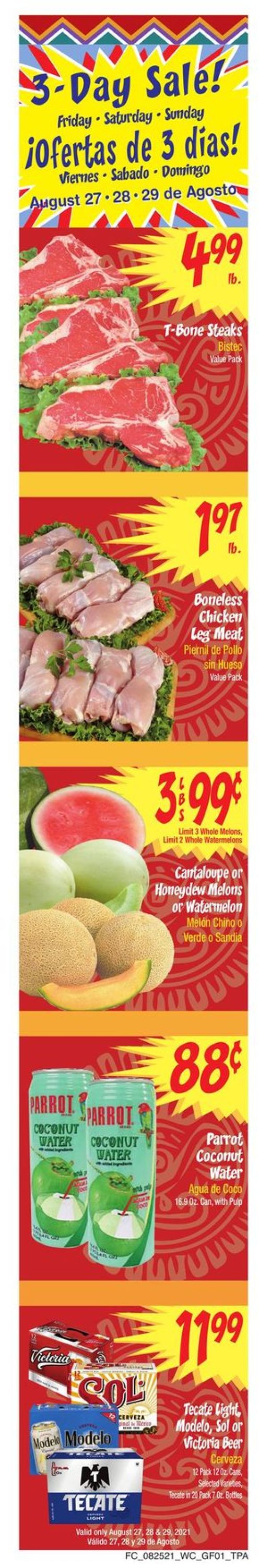 Catalogue Food City from 08/25/2021