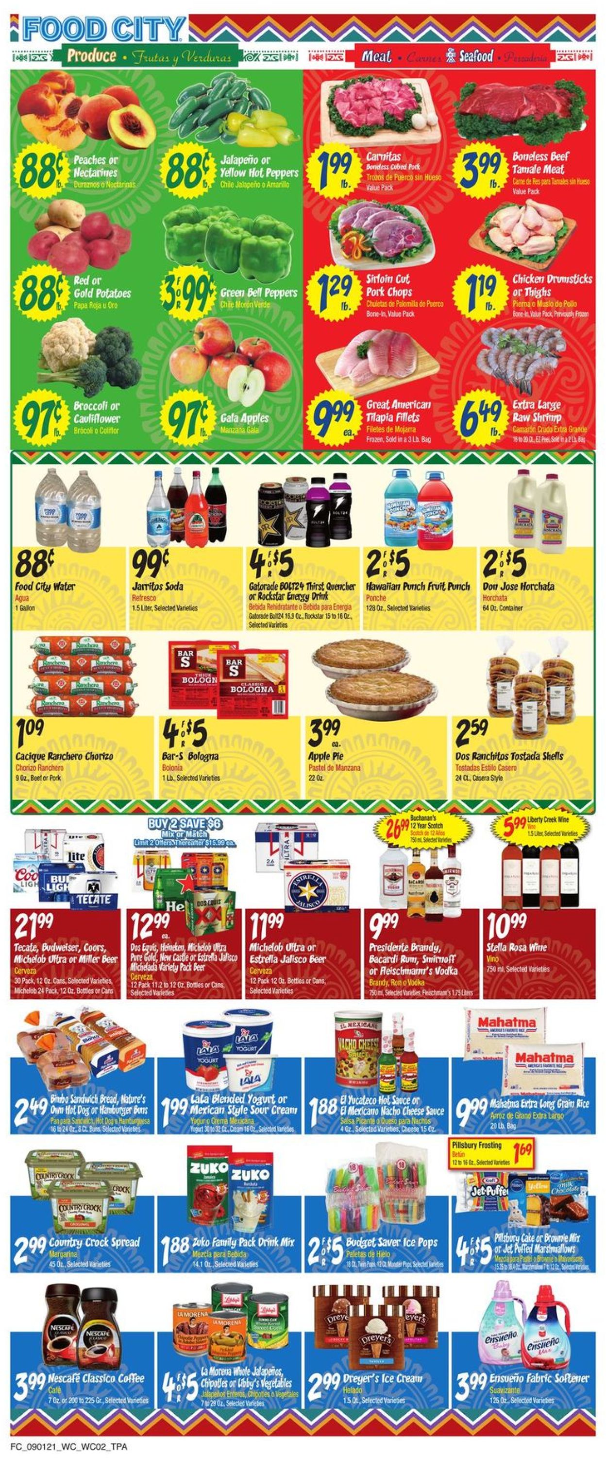 Catalogue Food City from 09/01/2021