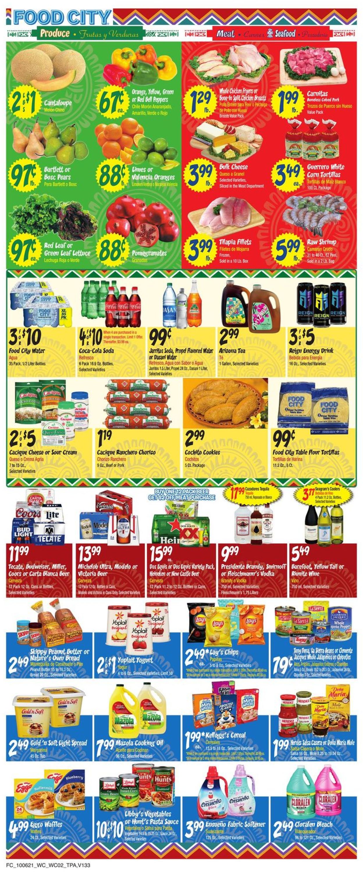 Catalogue Food City from 10/06/2021