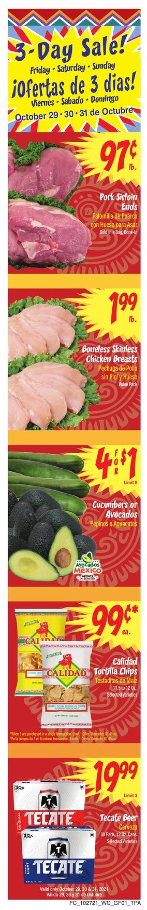 Catalogue Food City from 10/27/2021