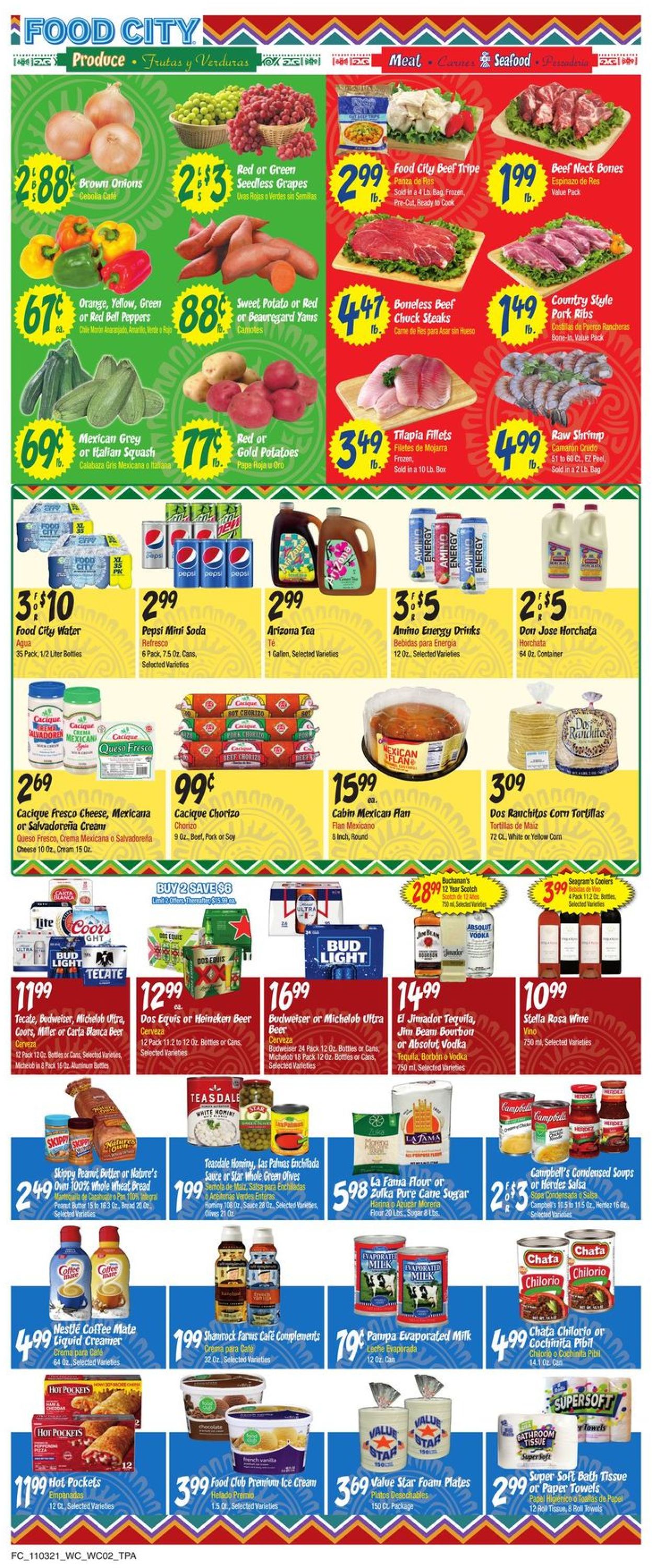 Catalogue Food City from 11/03/2021