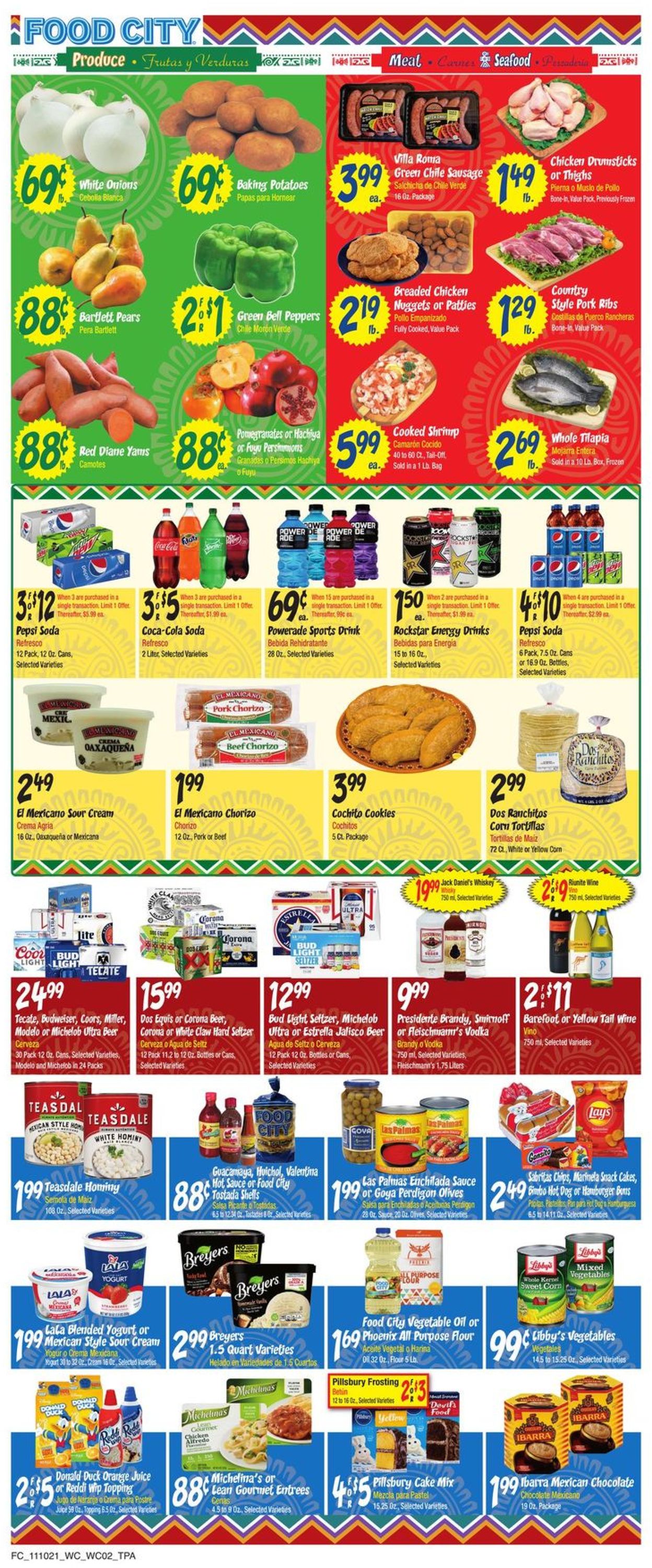 Catalogue Food City from 11/10/2021