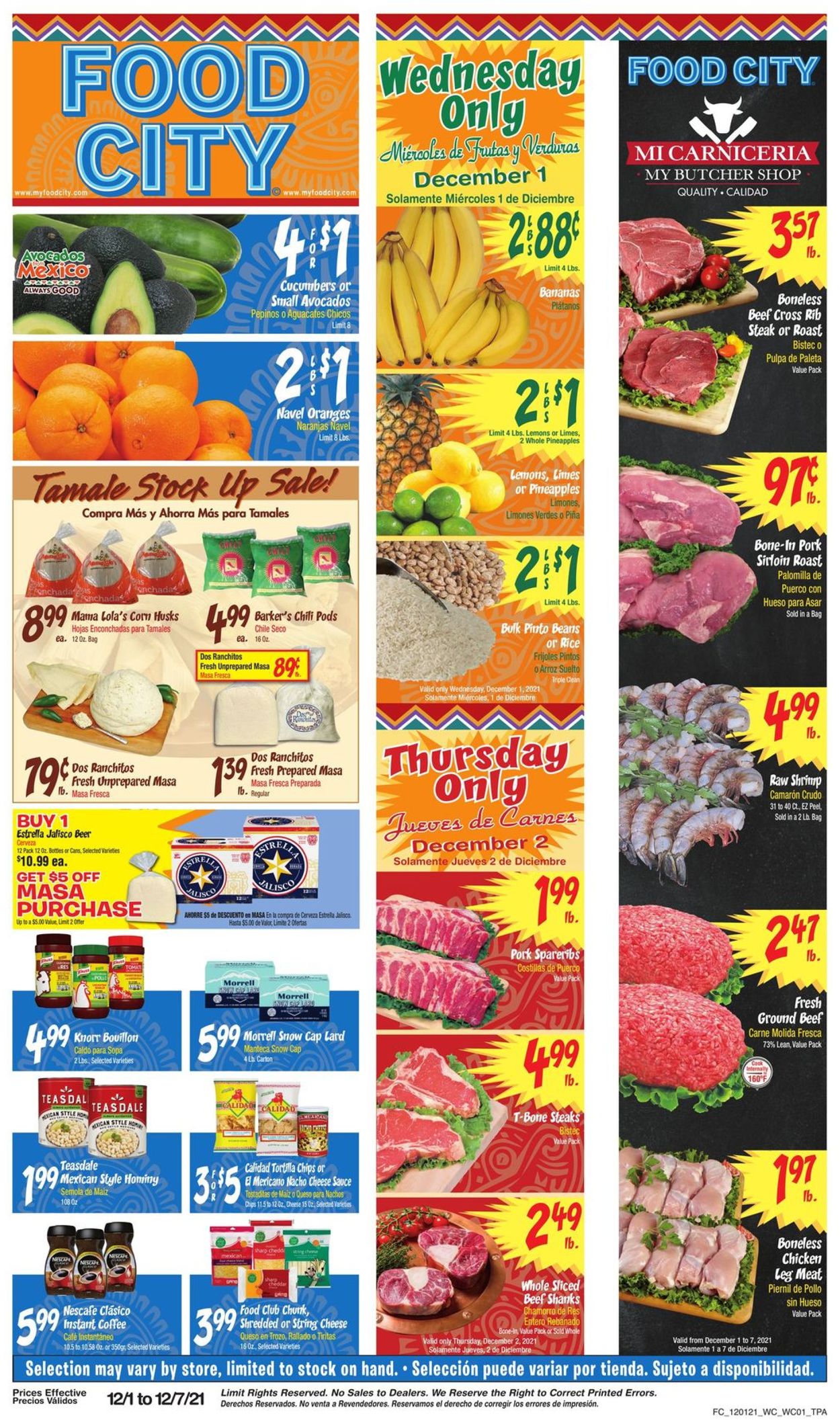 Catalogue Food City from 12/01/2021