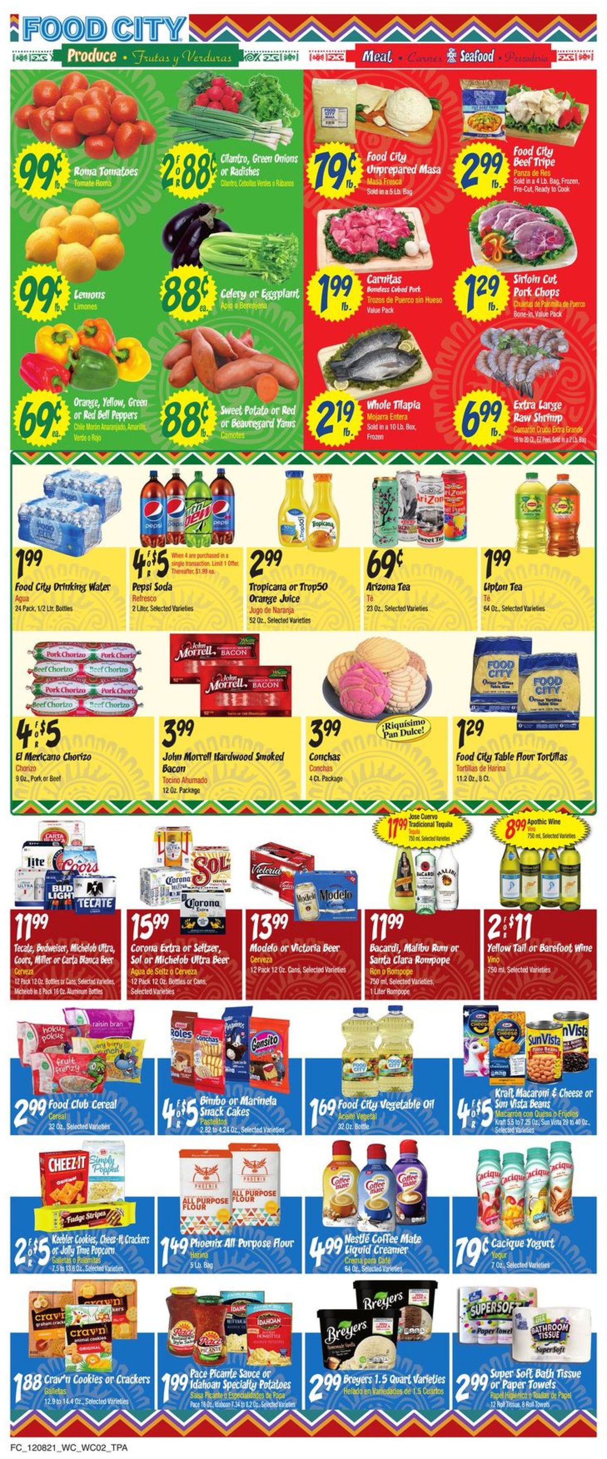 Catalogue Food City from 12/08/2021