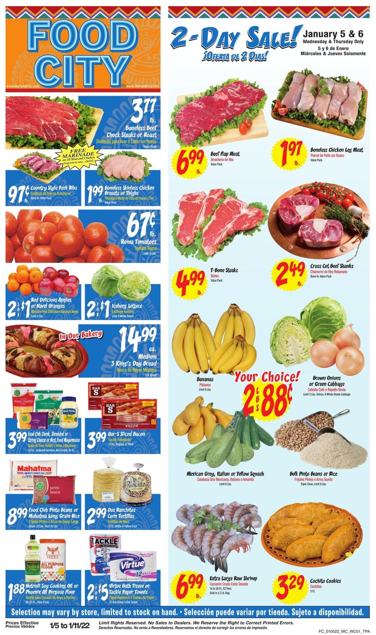 Catalogue Food City from 01/05/2022