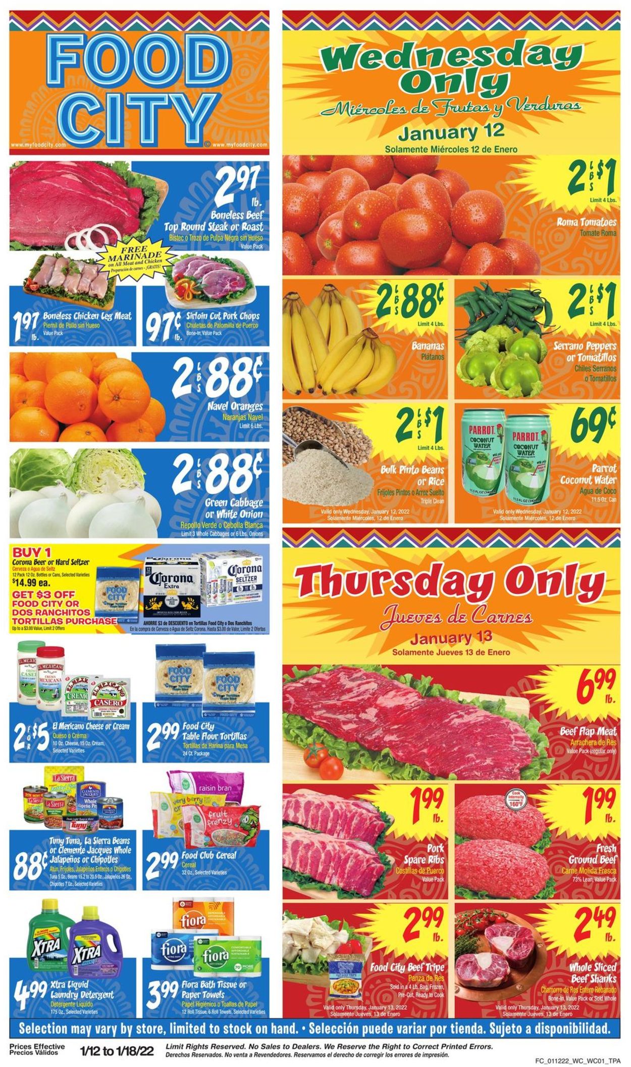 Catalogue Food City from 01/12/2022