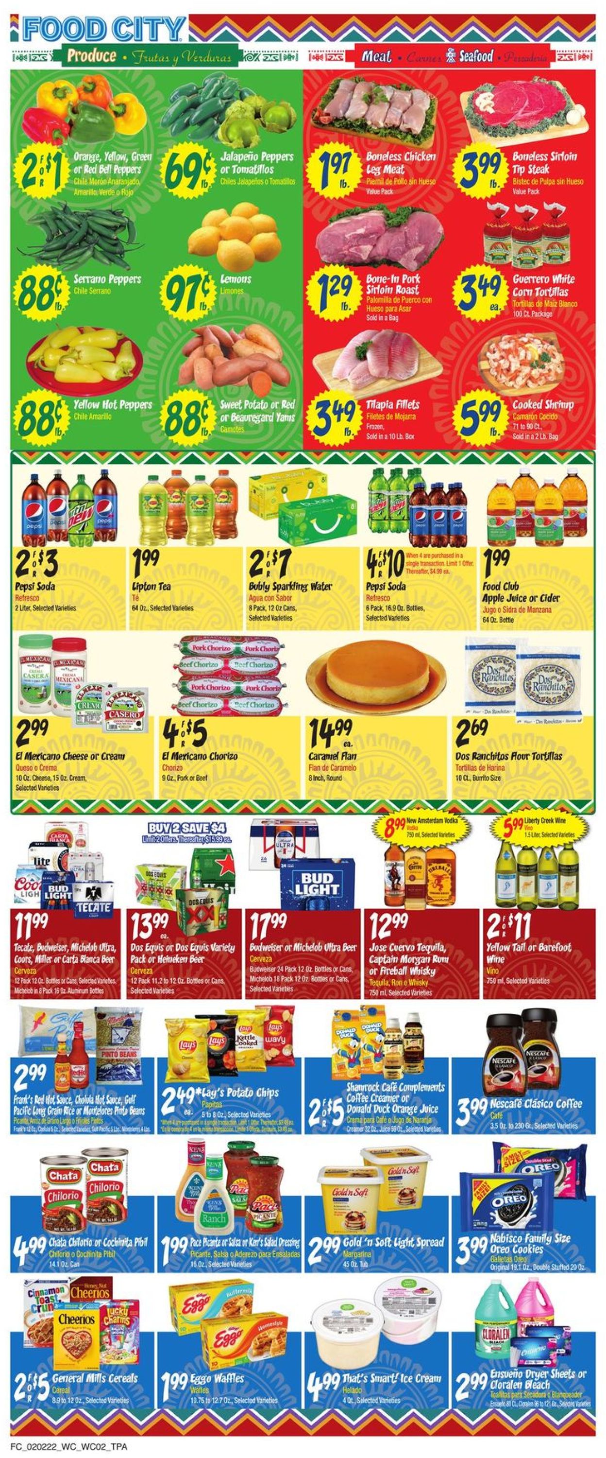 Catalogue Food City from 02/02/2022