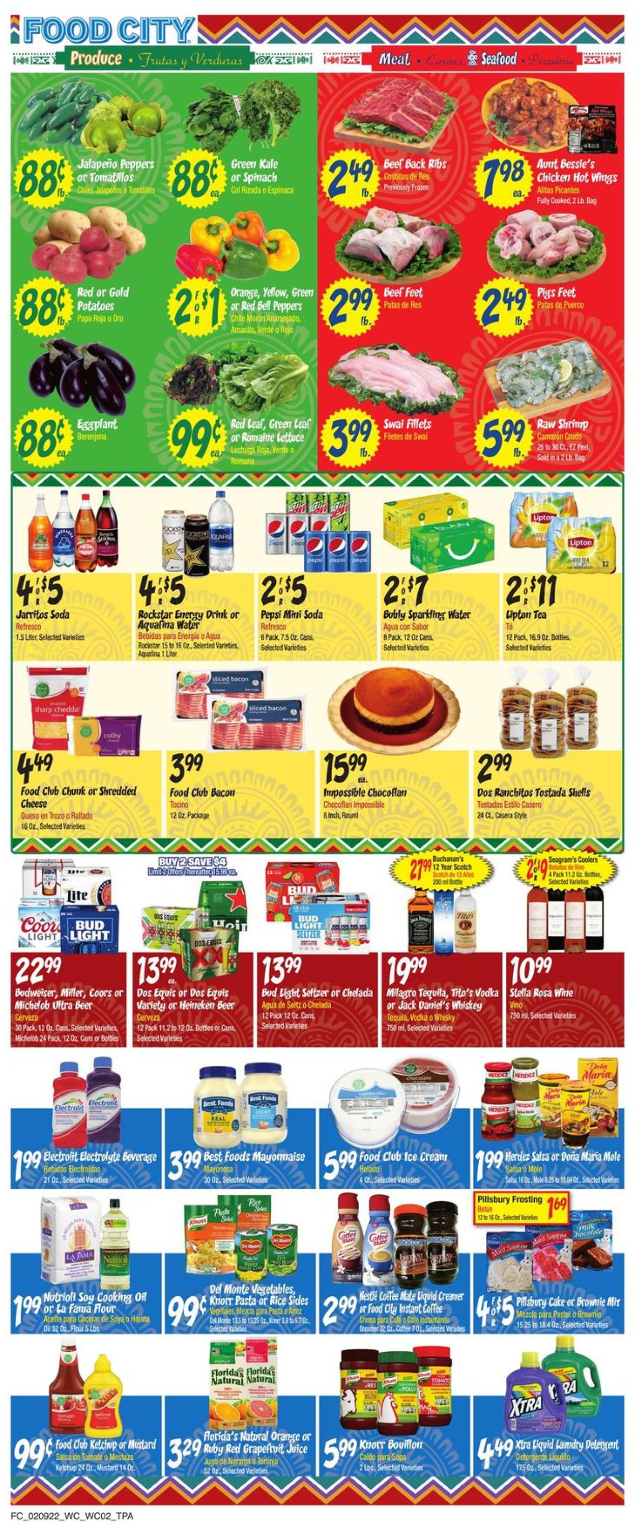 Catalogue Food City from 02/09/2022