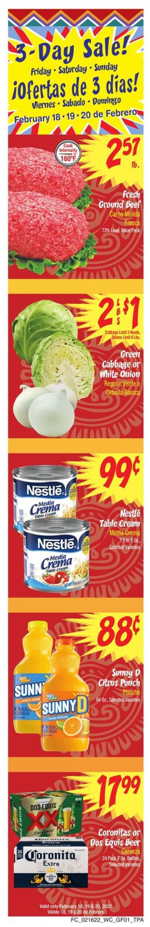 Catalogue Food City from 02/16/2022
