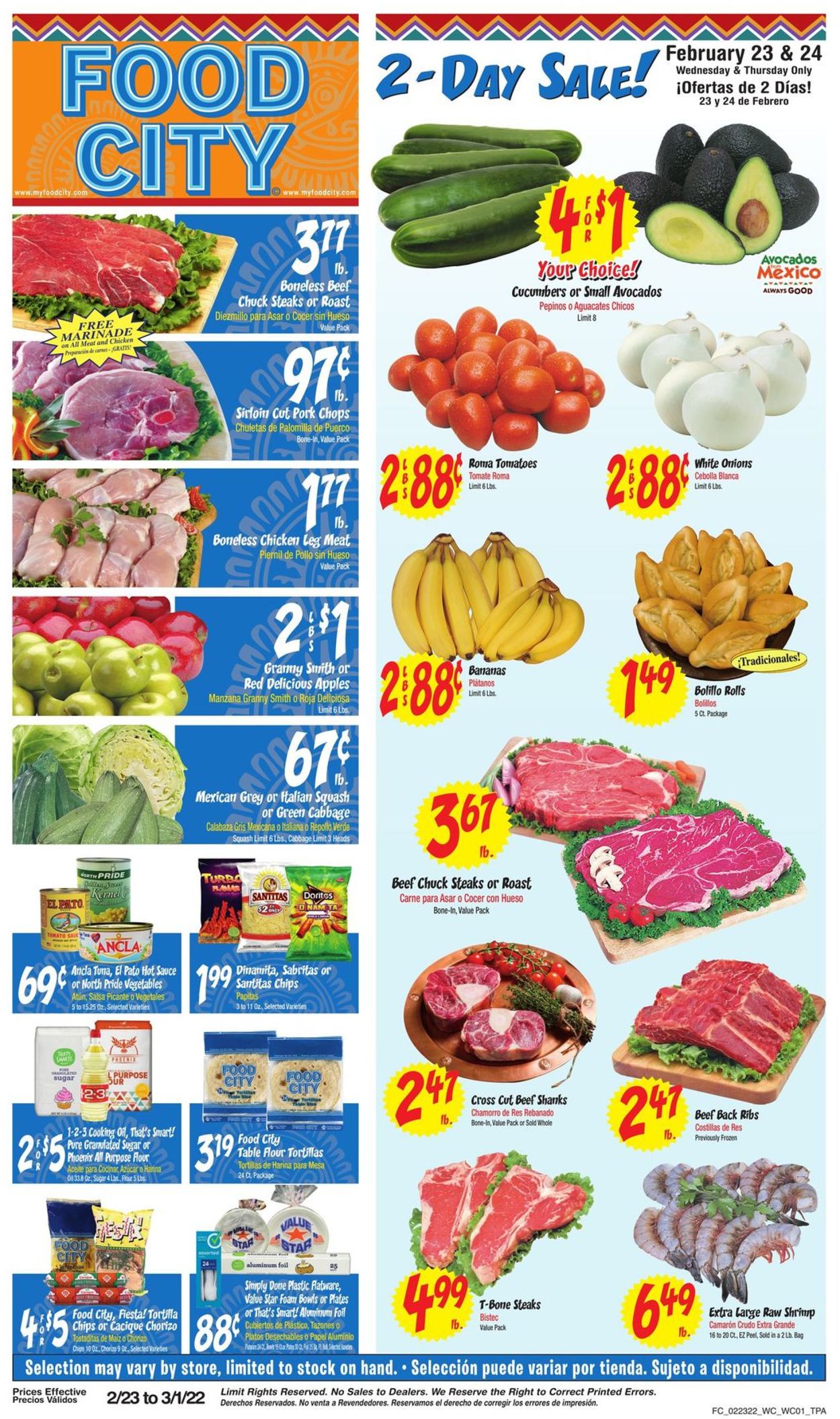 Catalogue Food City from 02/23/2022