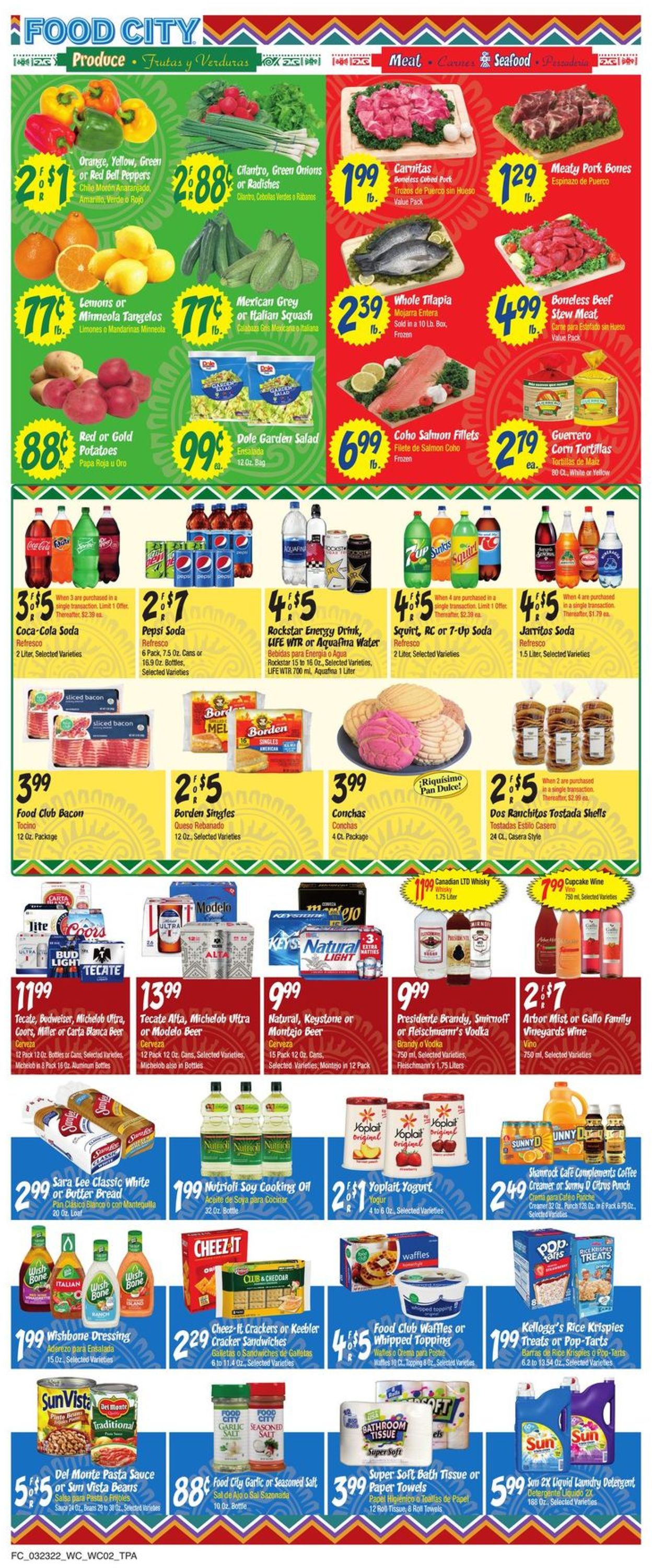 Catalogue Food City from 03/23/2022