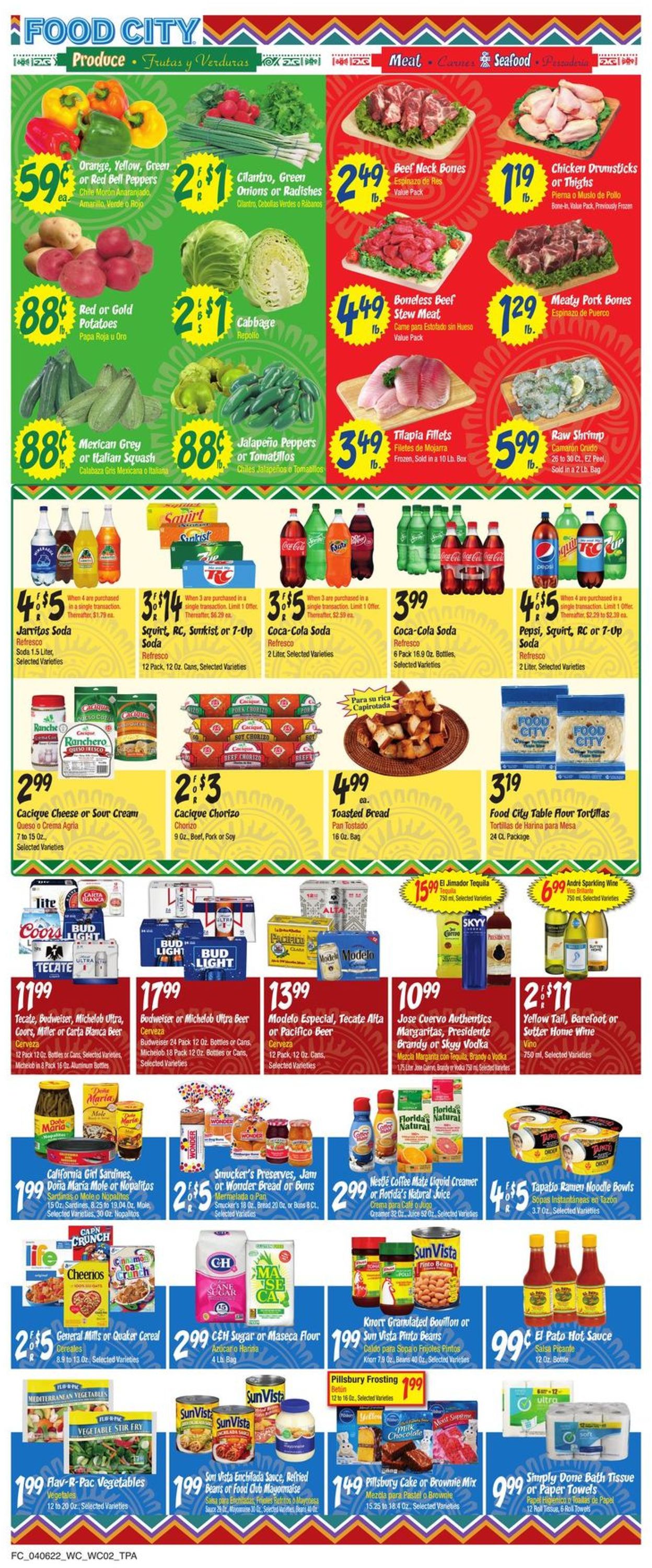 Catalogue Food City from 04/06/2022