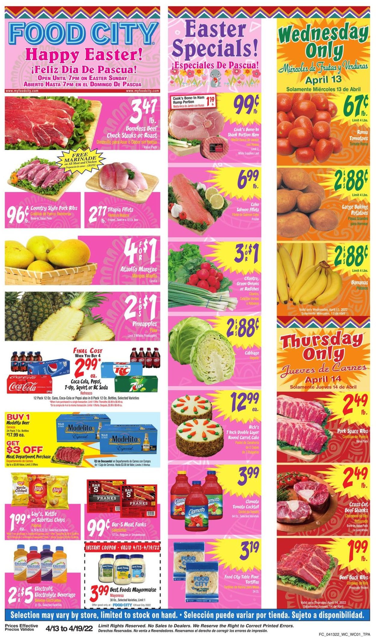 Catalogue Food City from 04/13/2022