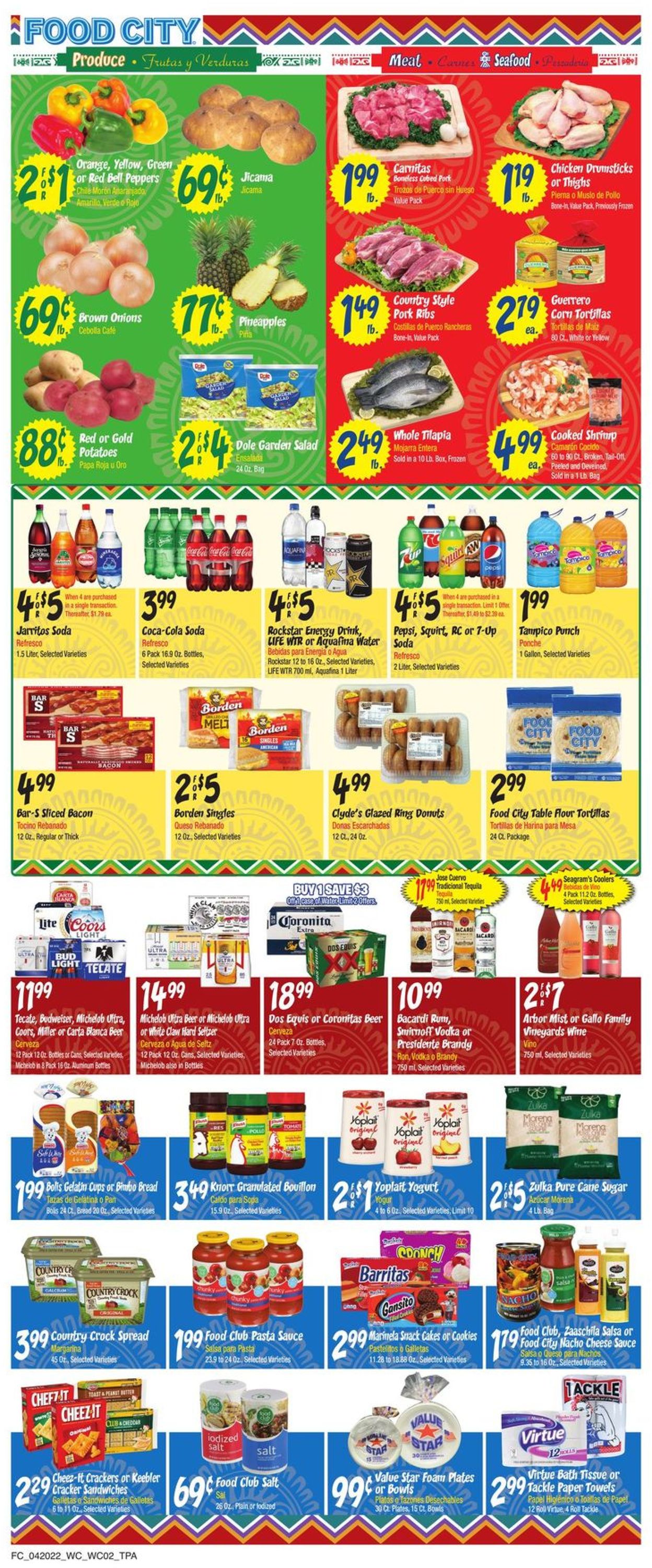 Catalogue Food City from 04/20/2022