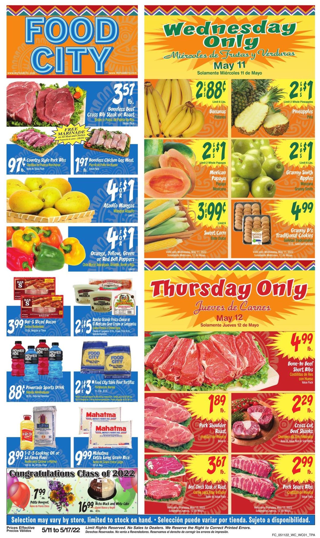 Catalogue Food City from 05/11/2022