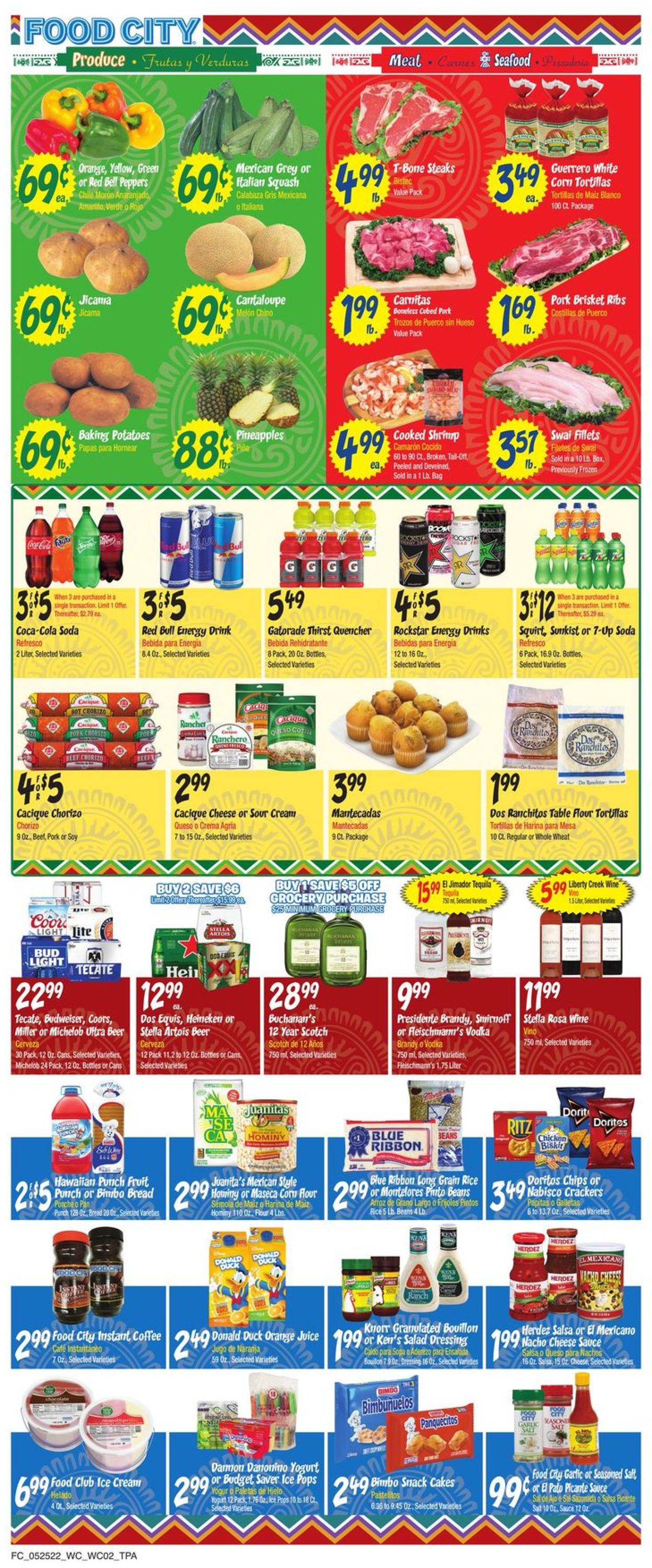 Catalogue Food City from 05/25/2022