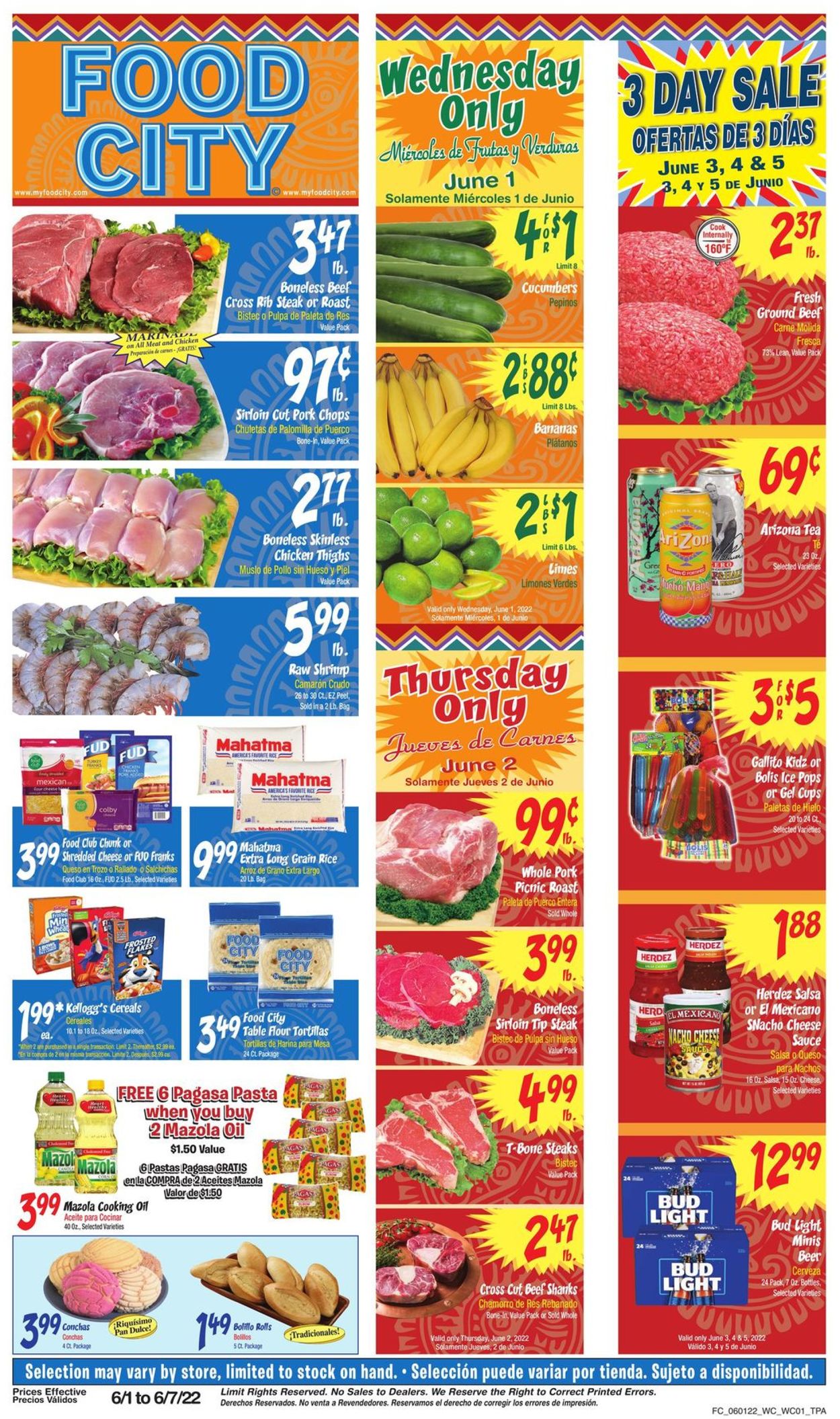 Catalogue Food City from 06/01/2022
