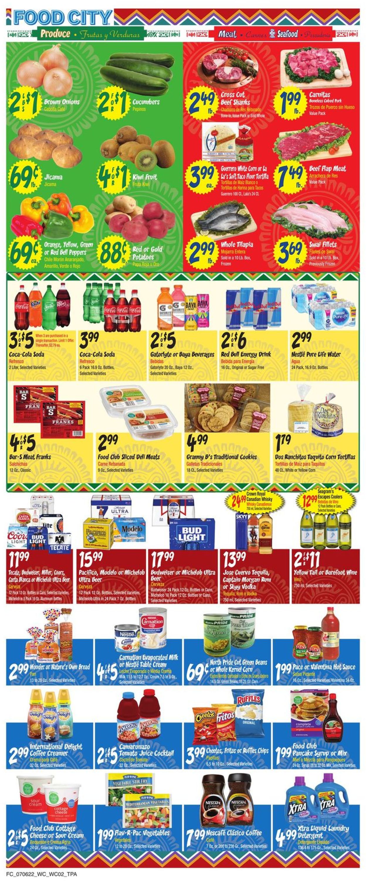 Catalogue Food City from 07/06/2022
