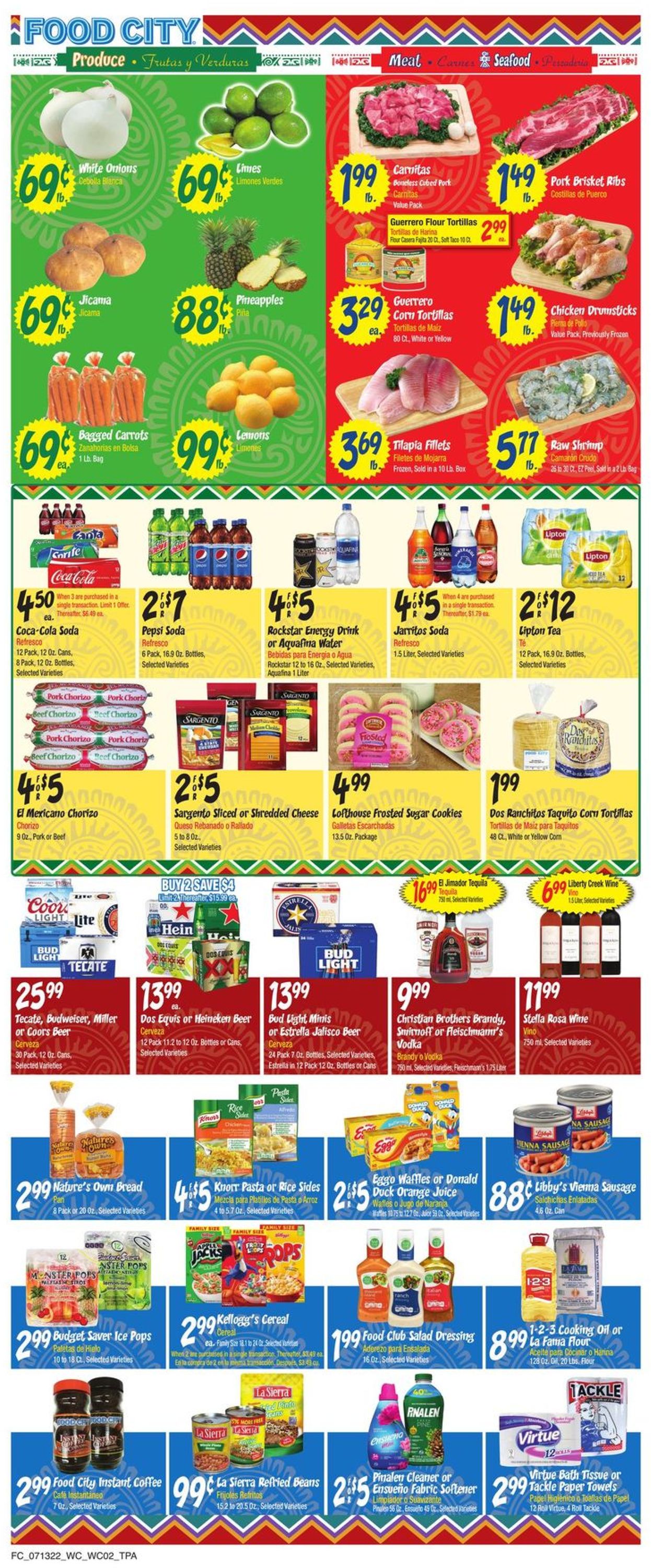 Catalogue Food City from 07/13/2022