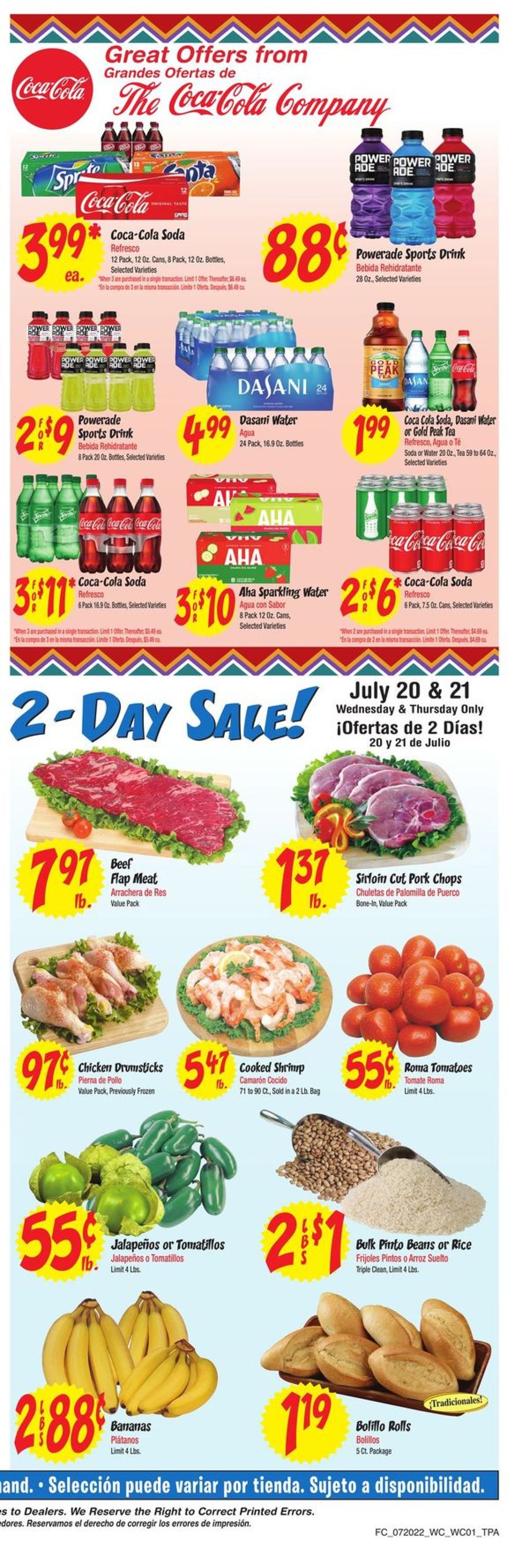 Catalogue Food City from 07/20/2022