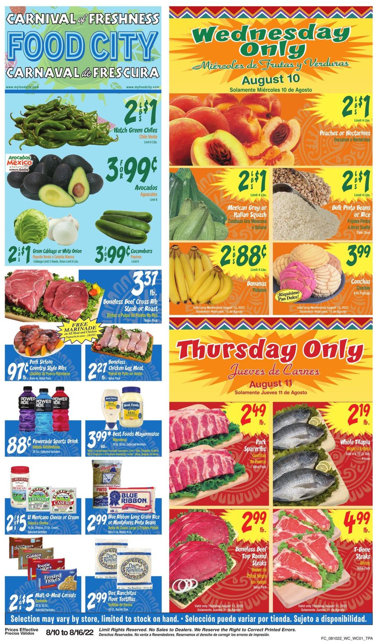Catalogue Food City from 08/10/2022